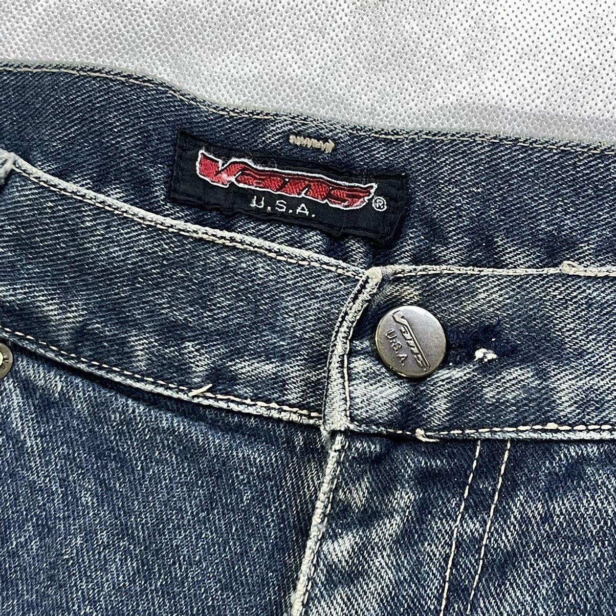 Shorty's Skateboards Rare! Vintage 90s Vans Usa Skate Baggy Denim Jeans Size US 32 / EU 48 - 6 Thumbnail