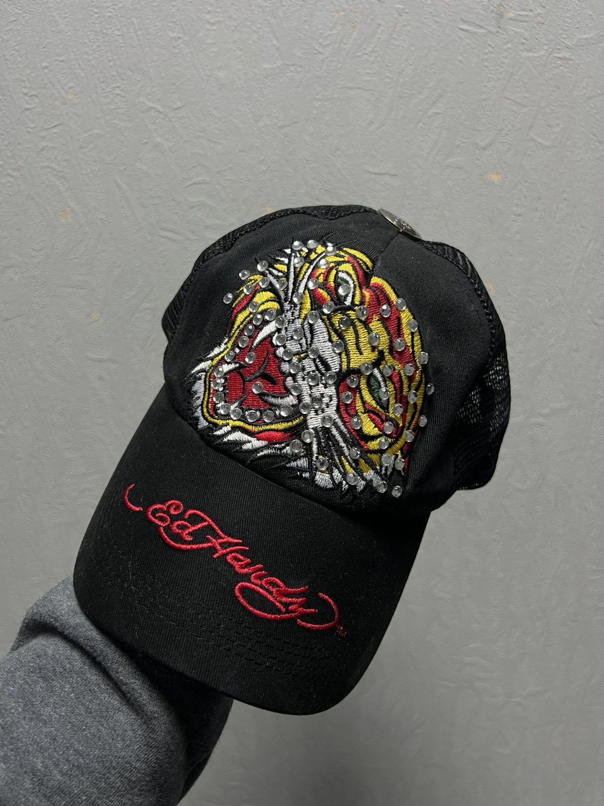 Ed Hardy Vintage Ed Hardy Cap 90s American Wear Y2K Casual Style Size ONE SIZE - 3 Thumbnail