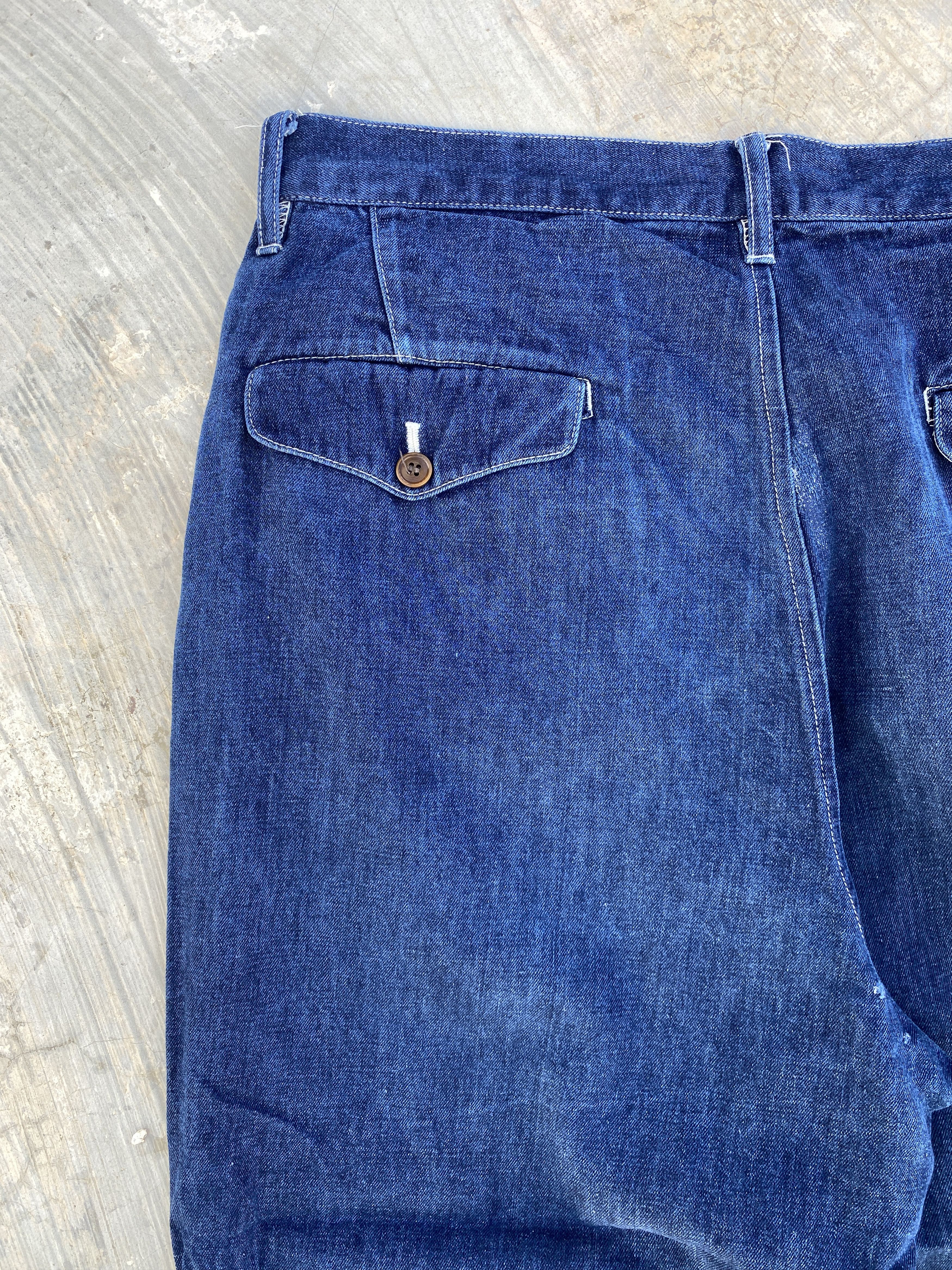 Comme des Garcons × Junya Watanabe Comme des Garcons MAN Indigo Pants Size US 33 - 6 Thumbnail