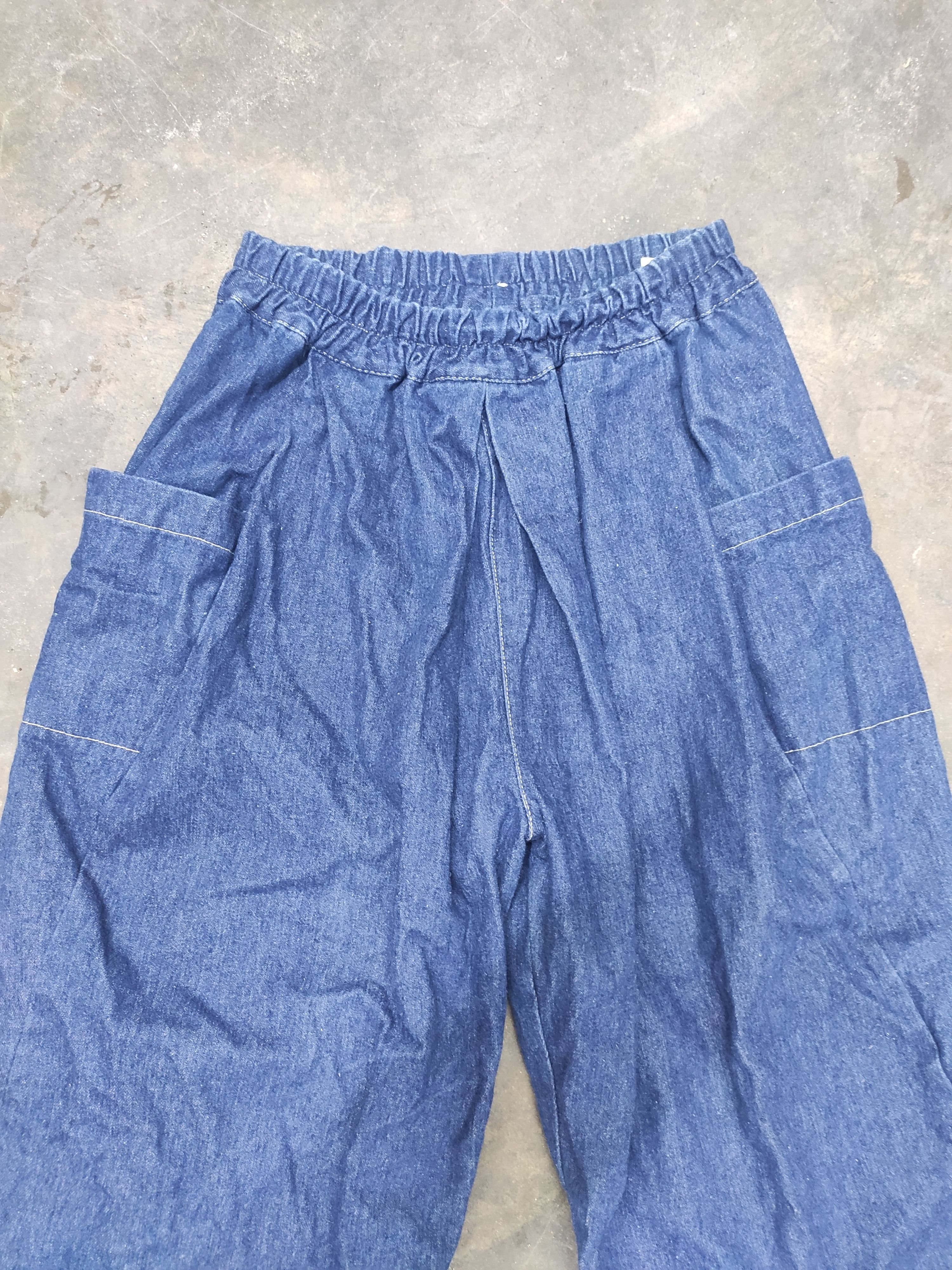 Blue Blue Japan 🔥 Blue Blue Japan kimono pants jeans indigo ballon jeans Size US 34 / EU 50 - 2 Thumbnail
