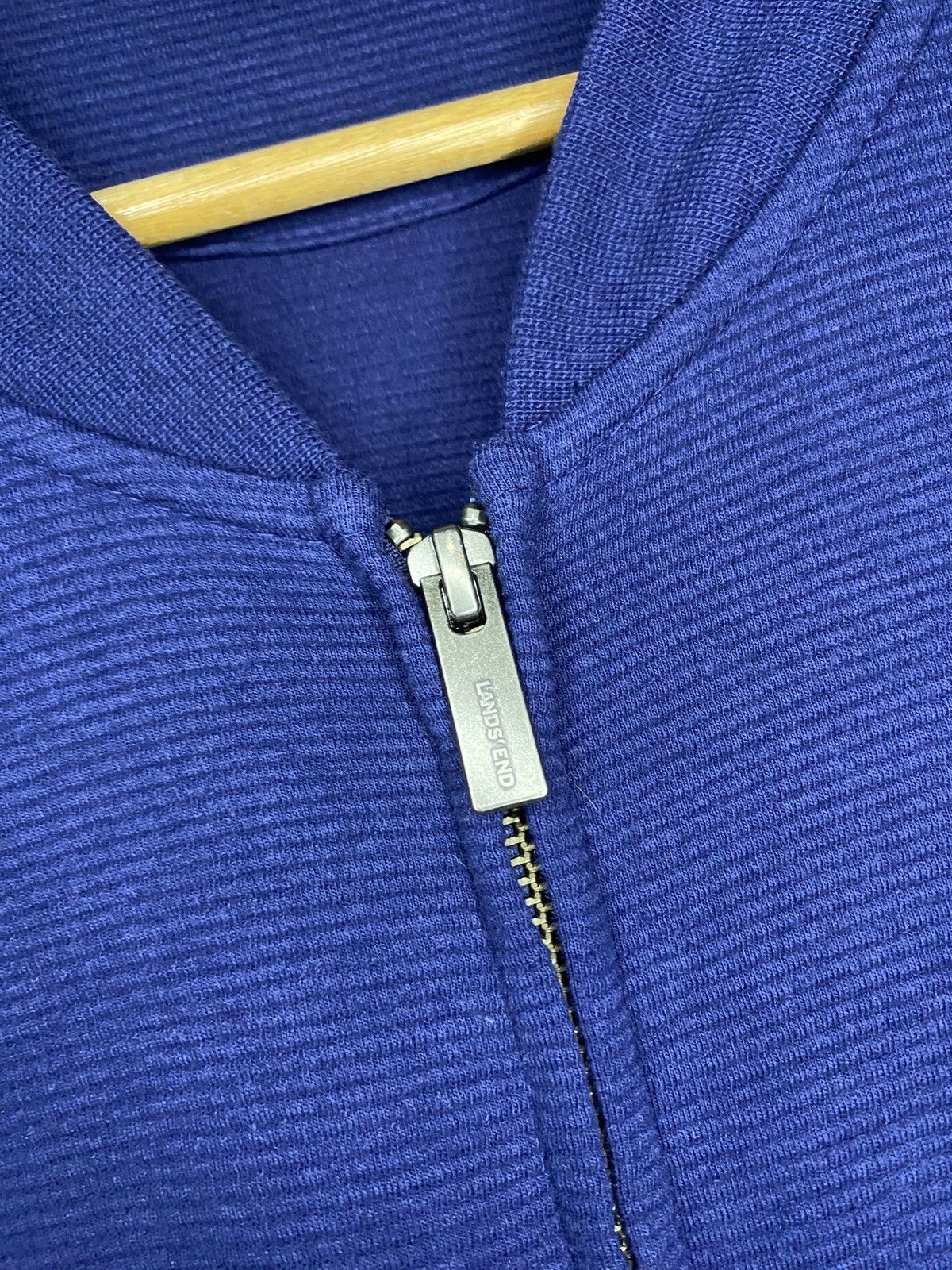 Lands' End Lands’ End Emboridered Logo Full-Zip Sweater Size US L / EU 52-54 / 3 - 5 Thumbnail