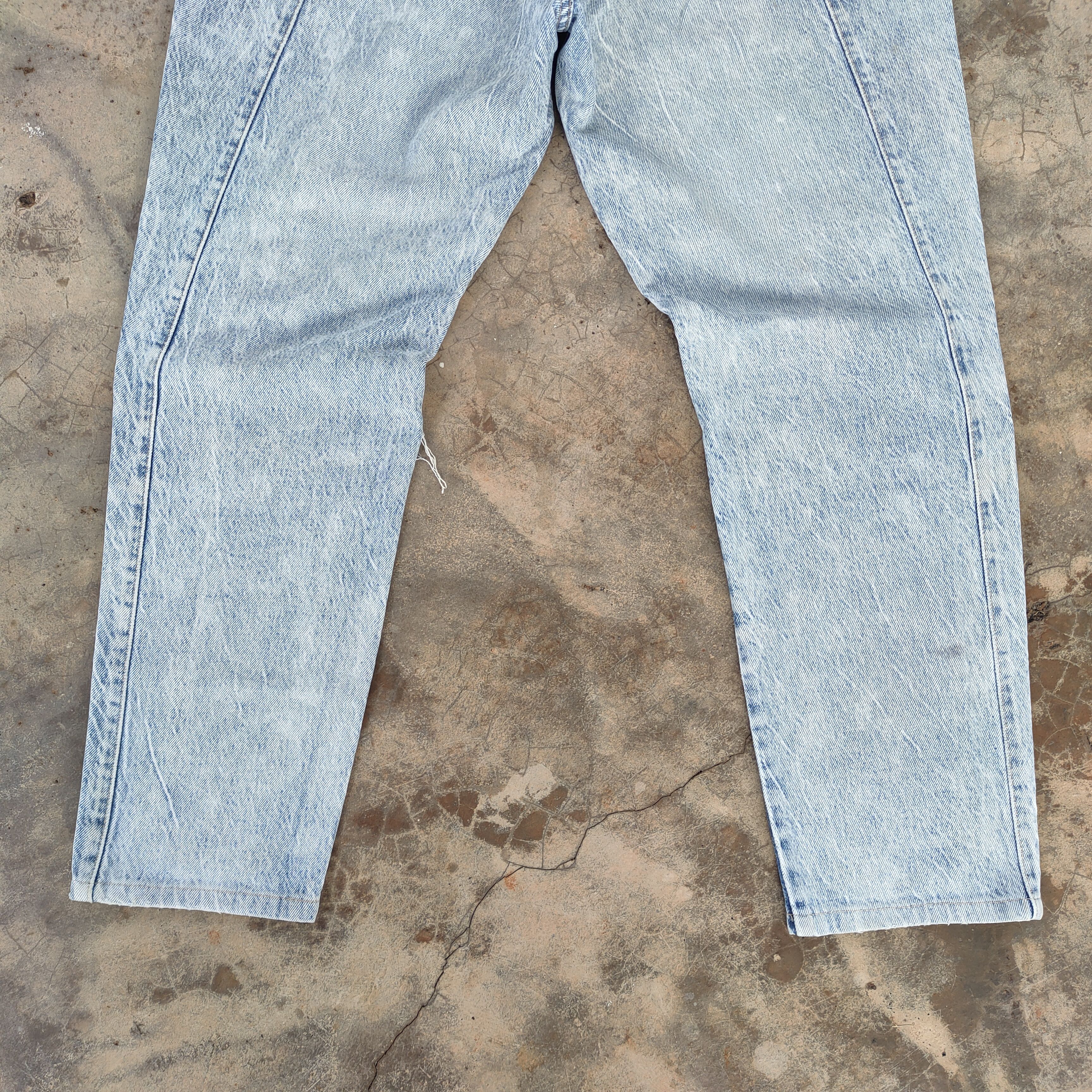 Seditionaries × Wrangler VINTAGE EURO WRANGLER FADED DISTRESSED JEANS DENIM PANTS Size US 36 / EU 52 - 14 Thumbnail