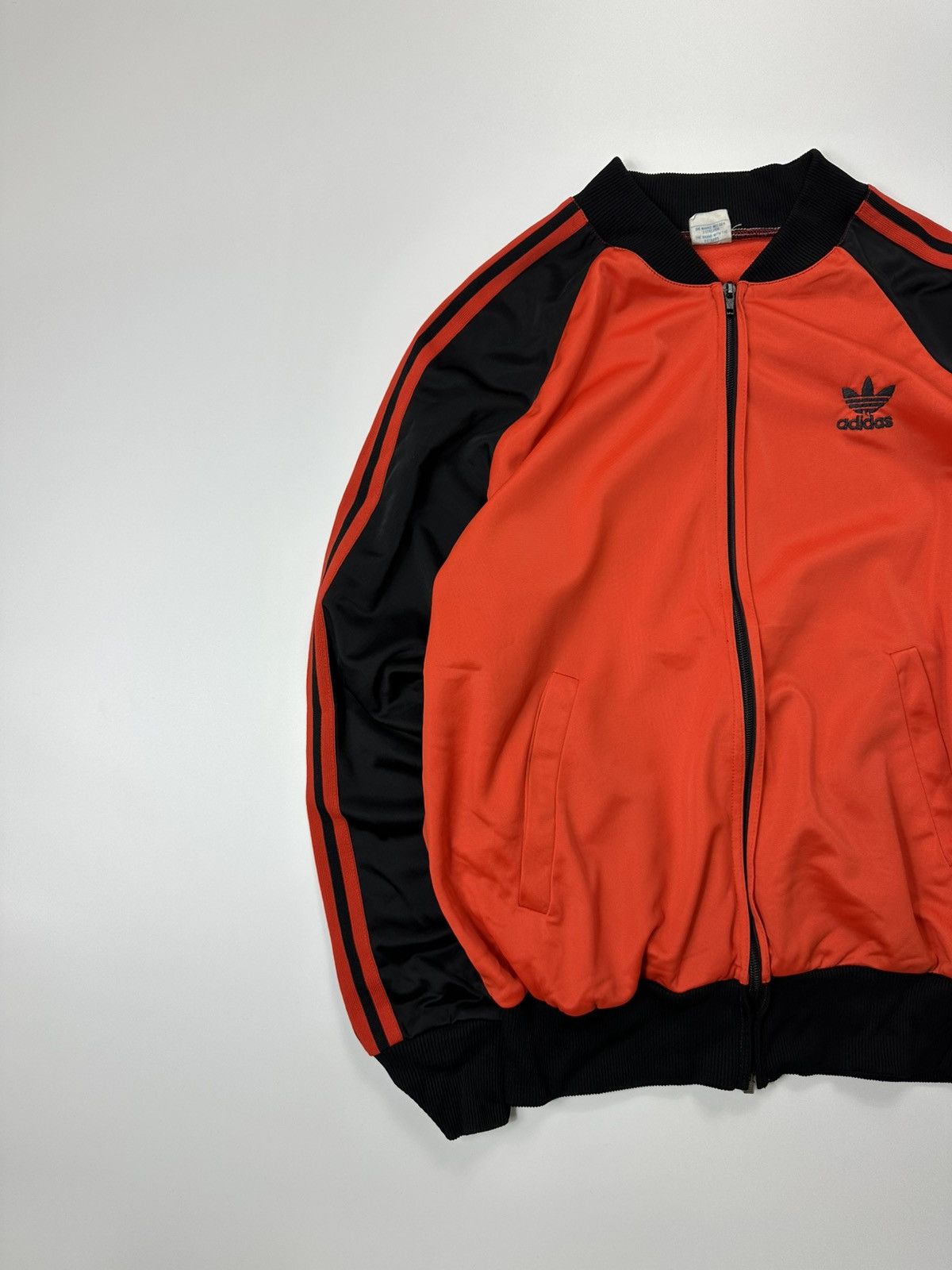 Adidas 80's Vintage Adidas Track Zip Jacket Logo Size US M / EU 48-50 / 2 - 3 Thumbnail