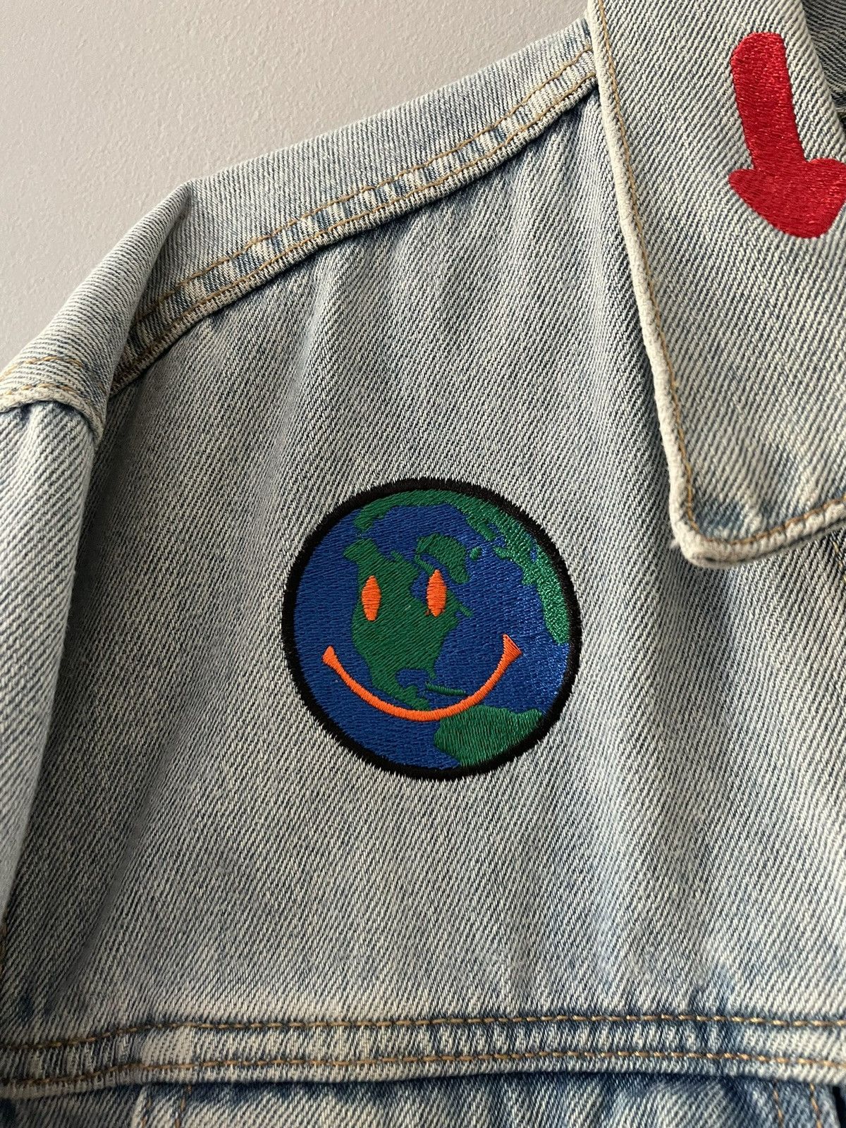 Levi's Levi’s x Travis Scott Astroworld Cotton Denim Jacket Size US L / EU 52-54 / 3 - 4 Thumbnail