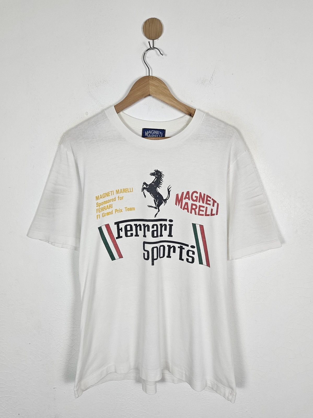 Ferrari Vintage Ferrari Grand Prix Magneti Marelli shirt Size US M / EU 48-50 / 2 - 1 Thumbnail