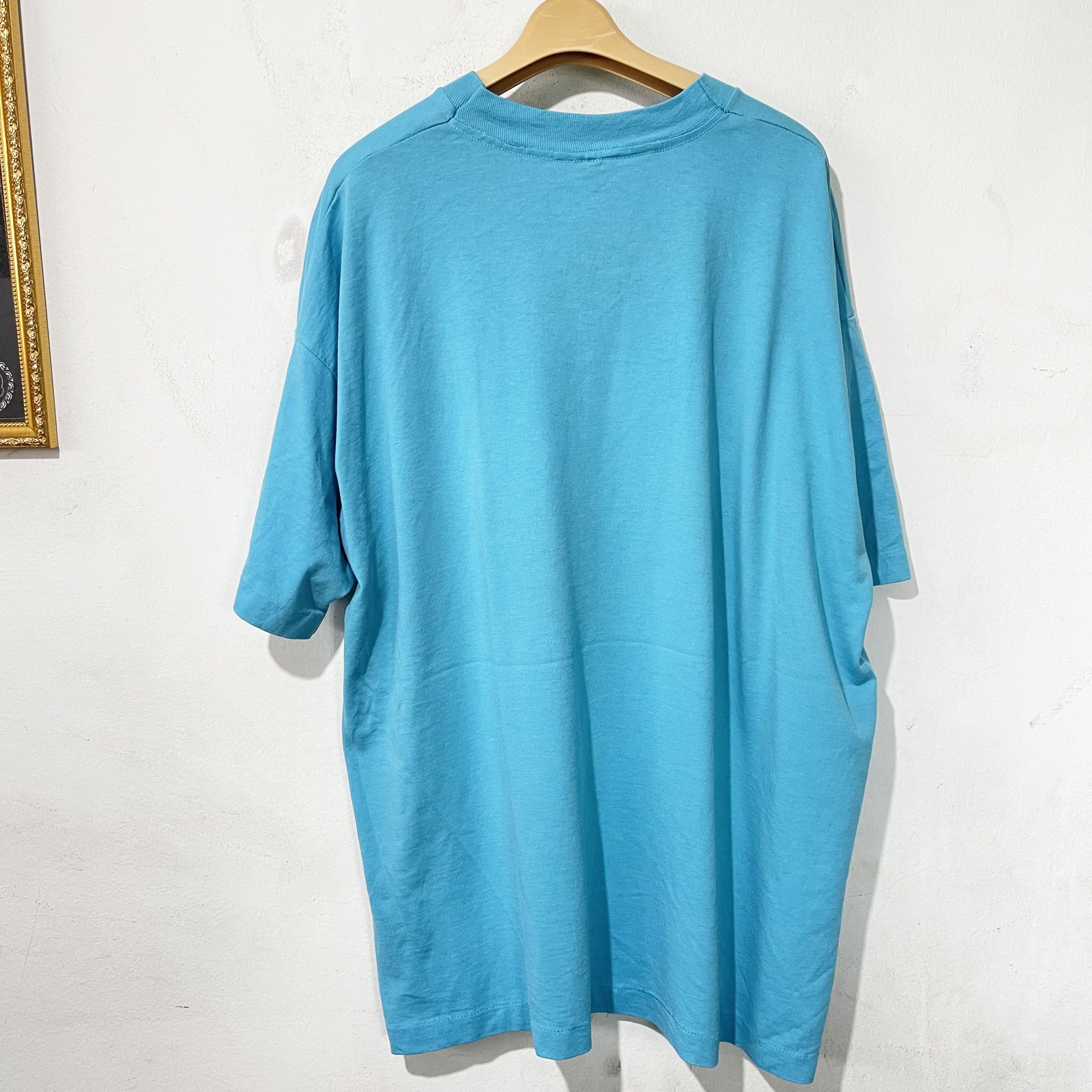 Vintage Vintage 90s Cat Face T-Shirt Size US XXL / EU 58 / 5 - 3 Thumbnail