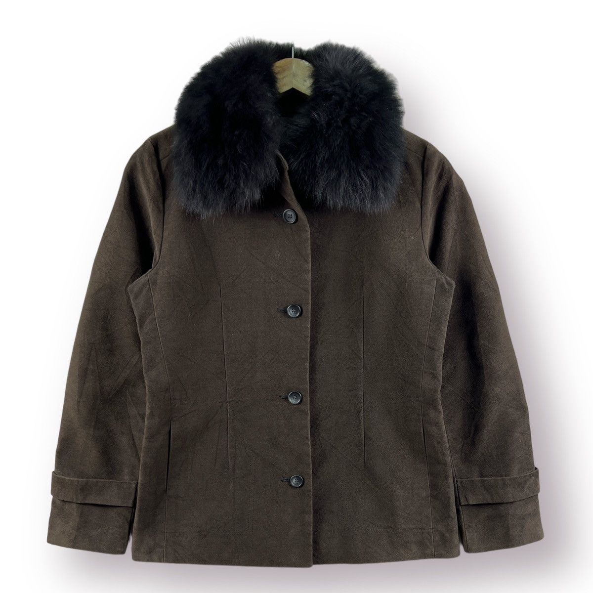 ABAHOUSE 🔥 ABAHOUSE DEVINETTE FUR COLLAR Size M / US 6-8 / IT 42-44 - 1 Thumbnail