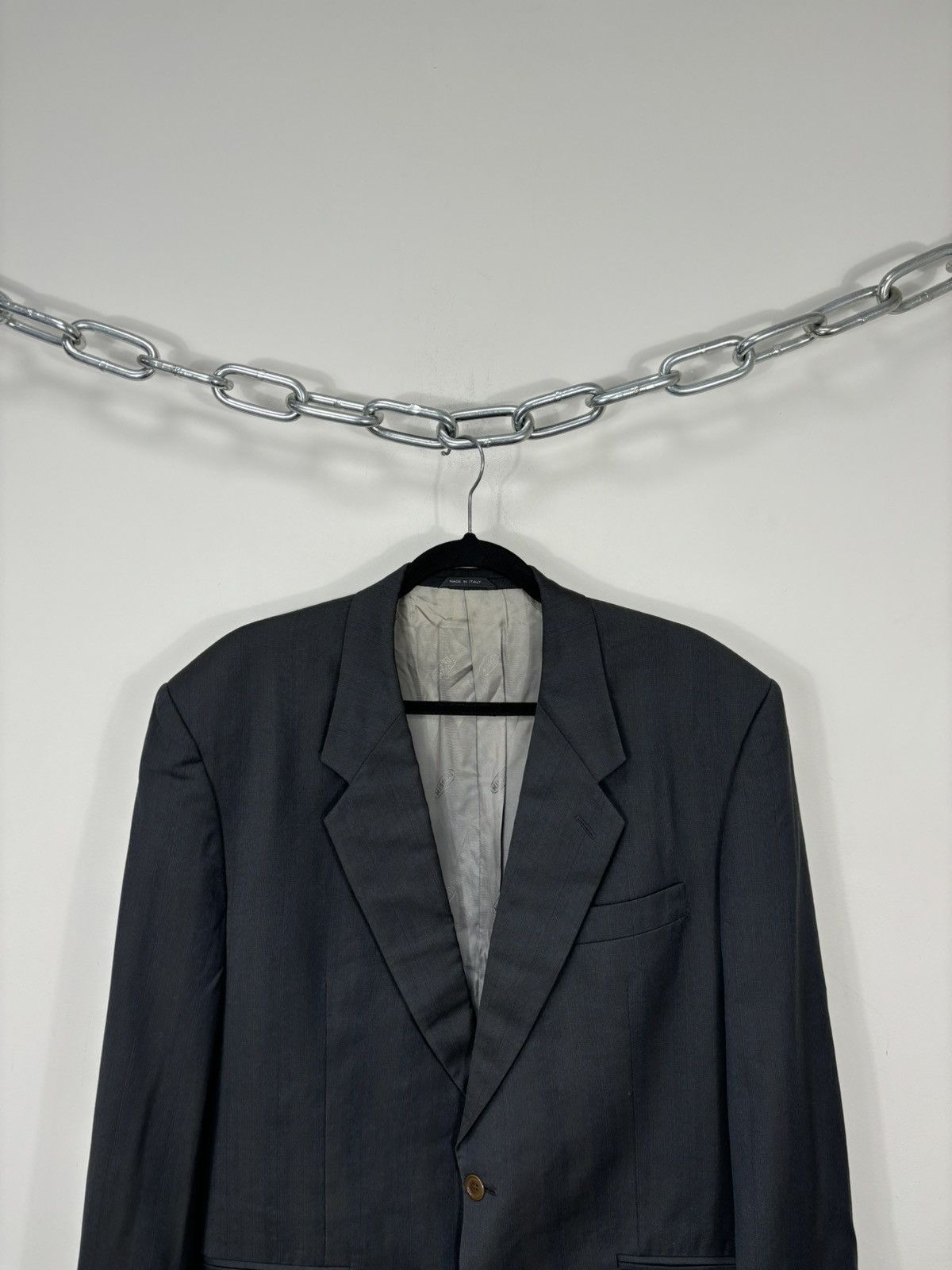 Missoni Vintage Missoni 2-Buttons Men’s Formal Wool Blazer Jacket Size 44R - 4 Thumbnail