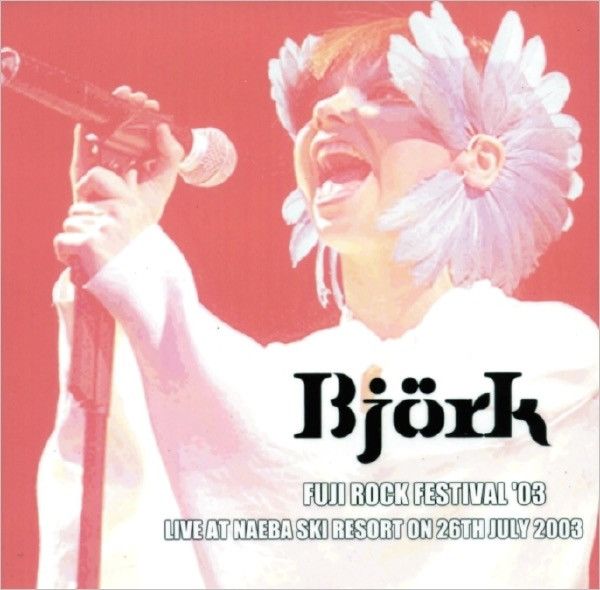 Band Tees 2003 Fuji Rock Bjork Mogwai Primal Scream Coldplay #A1 Size US M / EU 48-50 / 2 - 1 Thumbnail