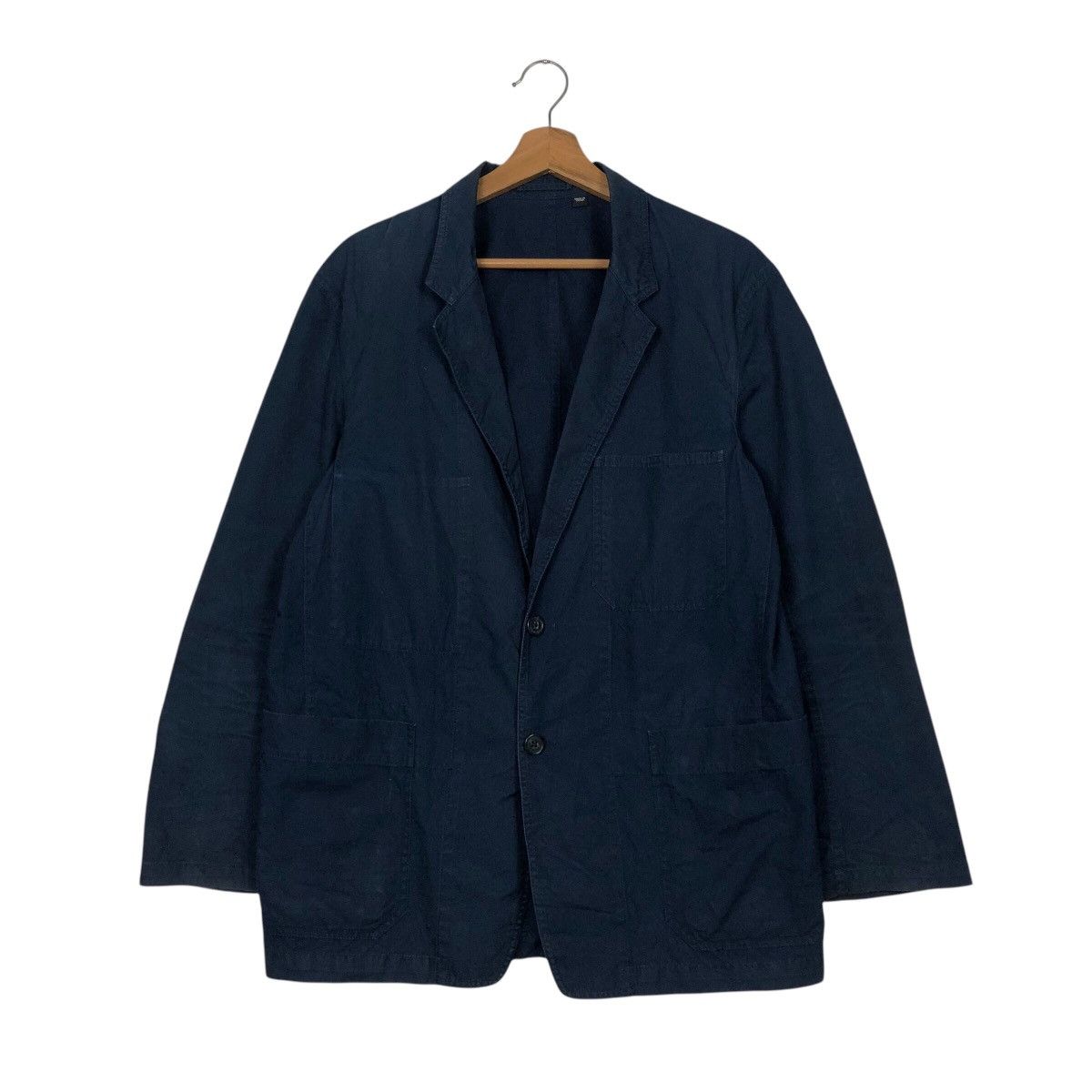 Japanese Brand 📌Vintage Chore Work Jacket Uniqlo Undercover Duck Canvas Size US L / EU 52-54 / 3 - 2 Thumbnail