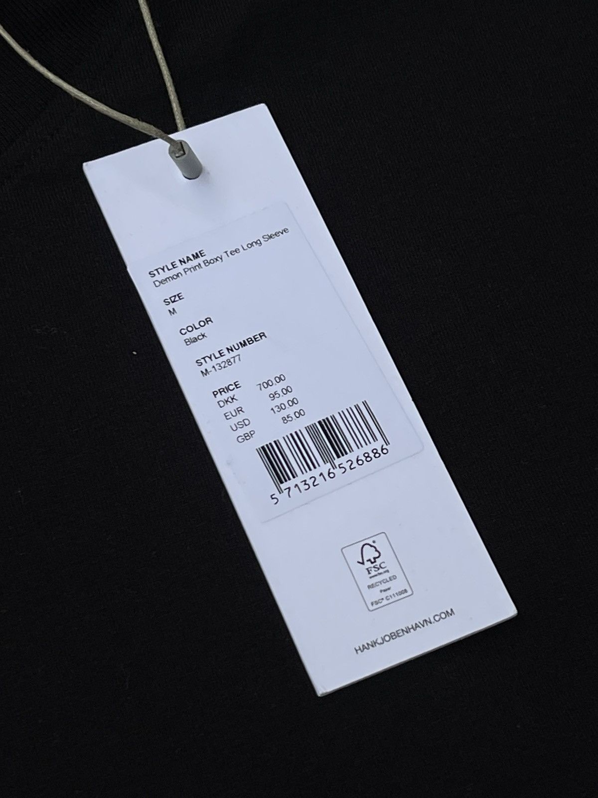 Han Kjobenhavn !DS! FW22 Han Kjobenhavn Demon Print Boxy Long Sleeve Size US M / EU 48-50 / 2 - 18 Thumbnail