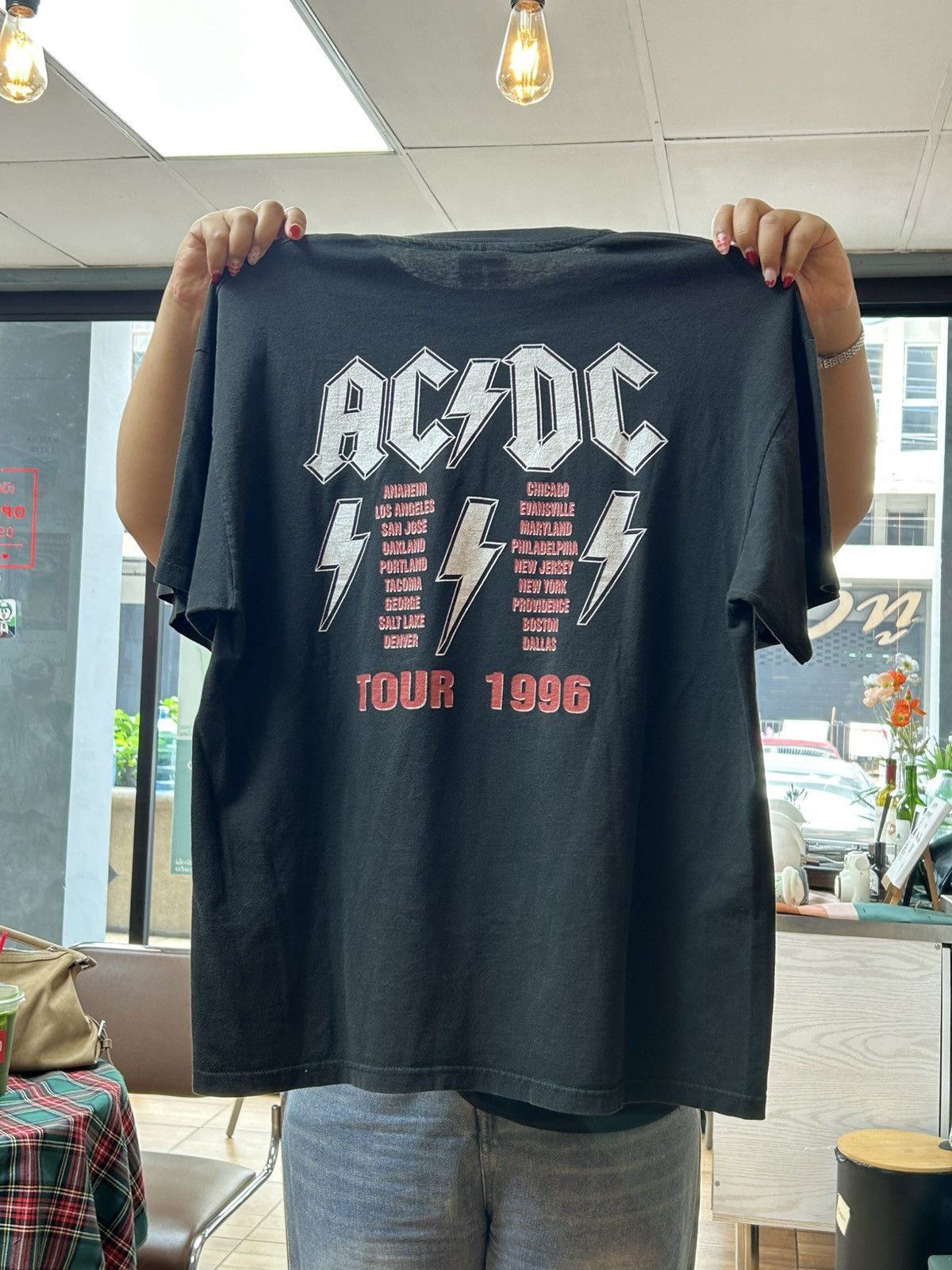 Band Tees Vintge acdc 1996 tour Size US XL / EU 56 / 4 - 7 Thumbnail