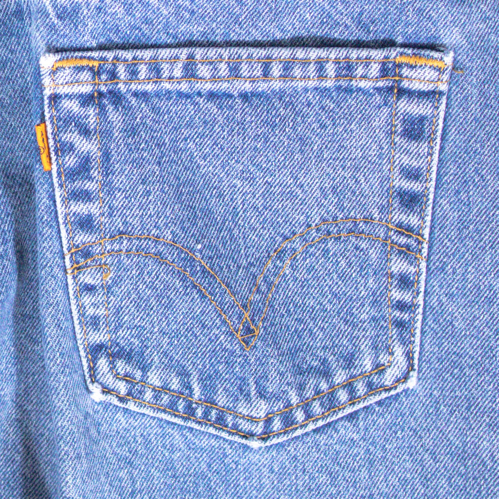 Levi's Vintage Clothing × Vintage Vintage 1990's Levis 963 Orange Tab Light Wash Denim Pant's Size US 28 / EU 44 - 16 Thumbnail