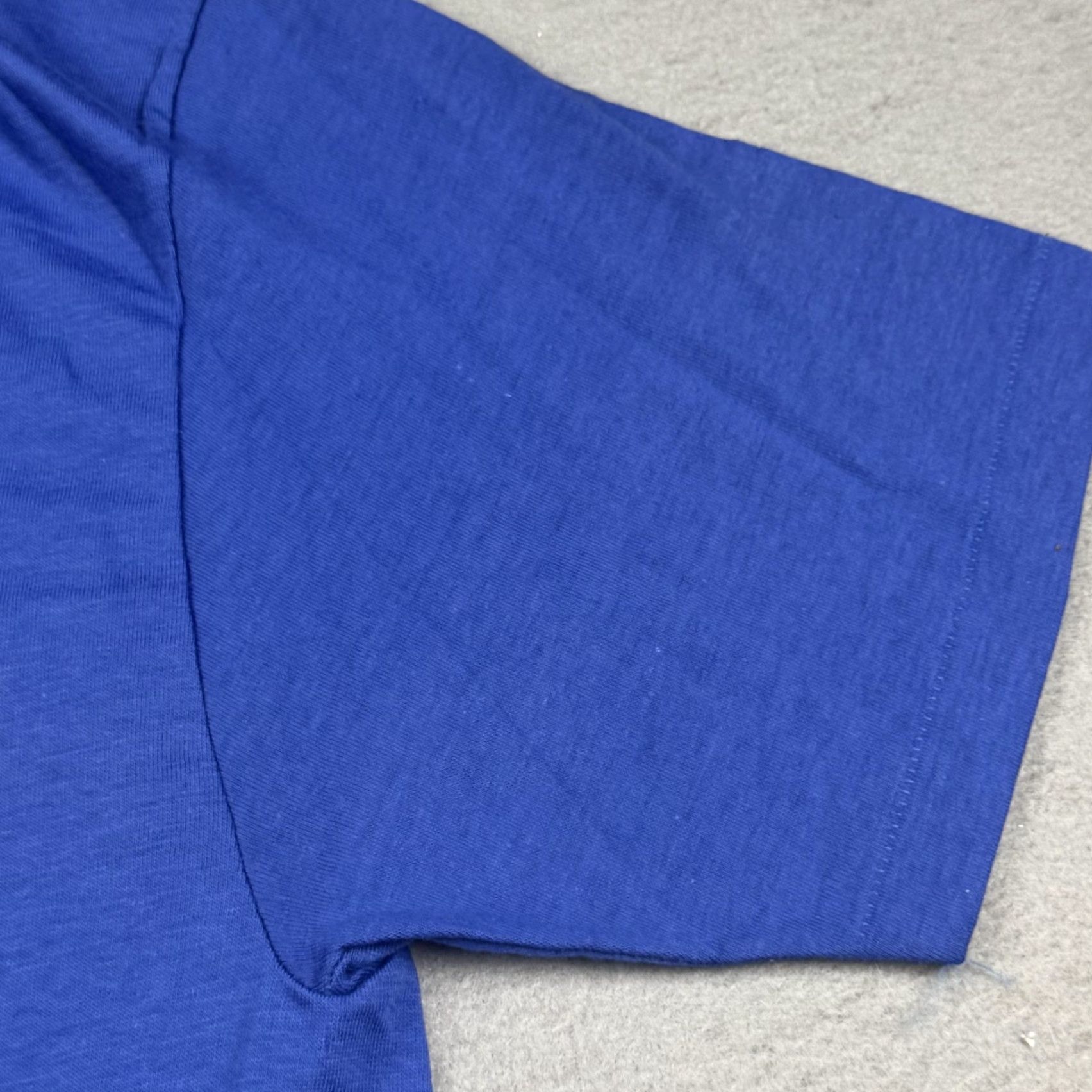 Hanes VINTAGE Skydiving Shirt Mens L Blue The Legal High Graphic Hanes USA 90s Mens Shirt Size US L / EU 52-54 / 3 - 4 Thumbnail