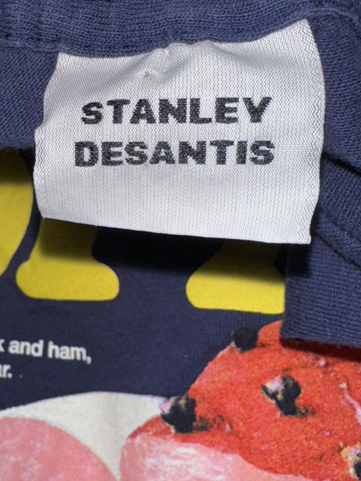 Hanes VTG Spam Shirt XL Stanley Desantis Made In USA Single Stitch Size US XL / EU 56 / 4 - 6 Thumbnail