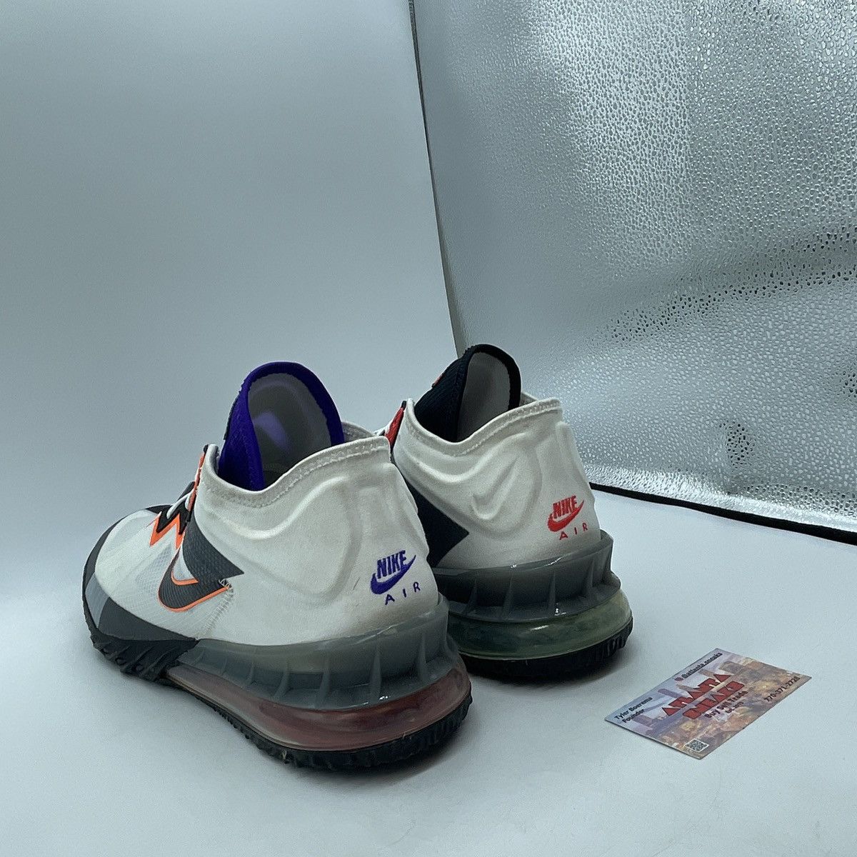 Nike Lebron 18 low air max 95 greedy Size US 12.5 / EU 45-46 - 4 Thumbnail
