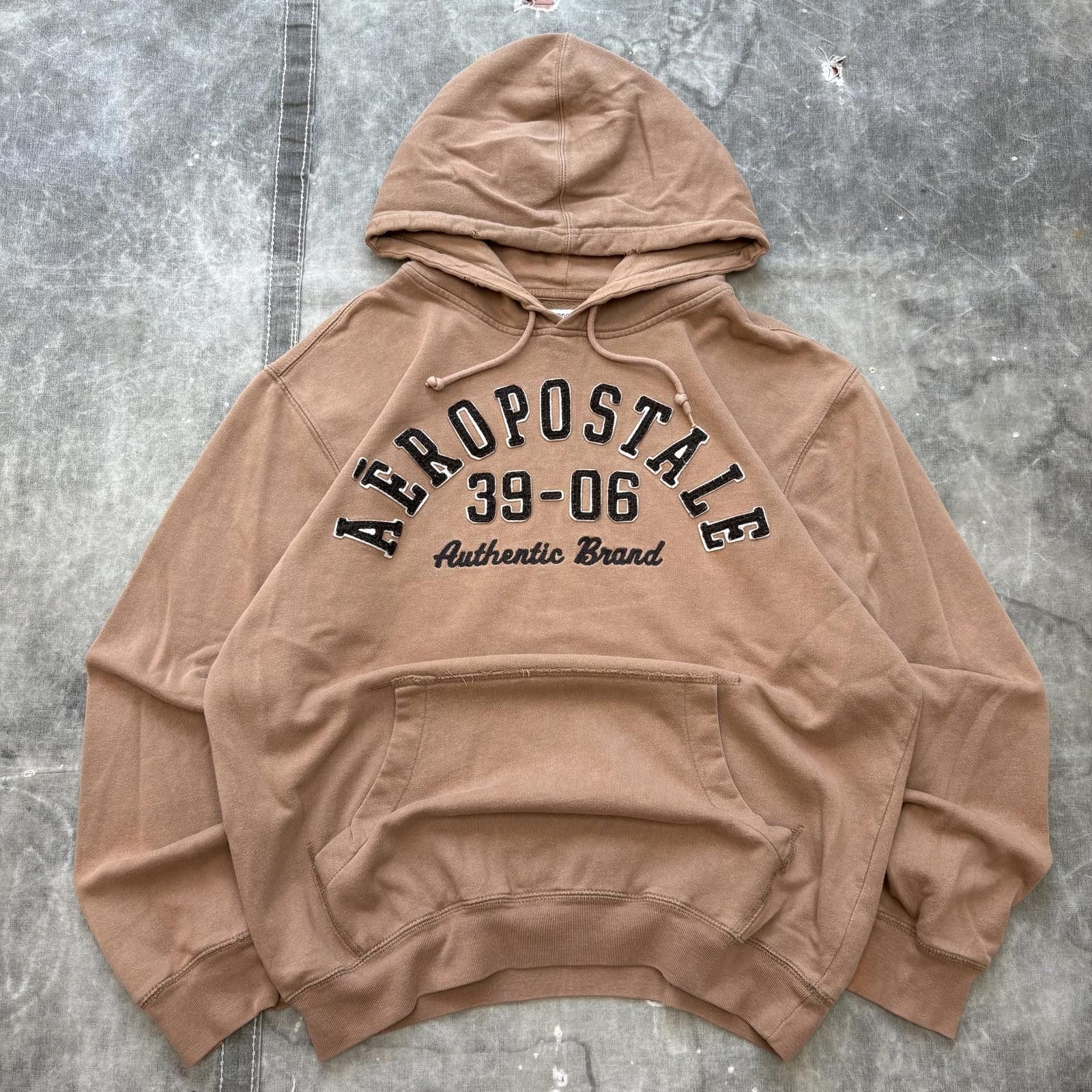 Aeropostale Vintage Y2K Aeropostale Grunge Skater Embroidered Hoodie Size US L / EU 52-54 / 3 - 1 Thumbnail