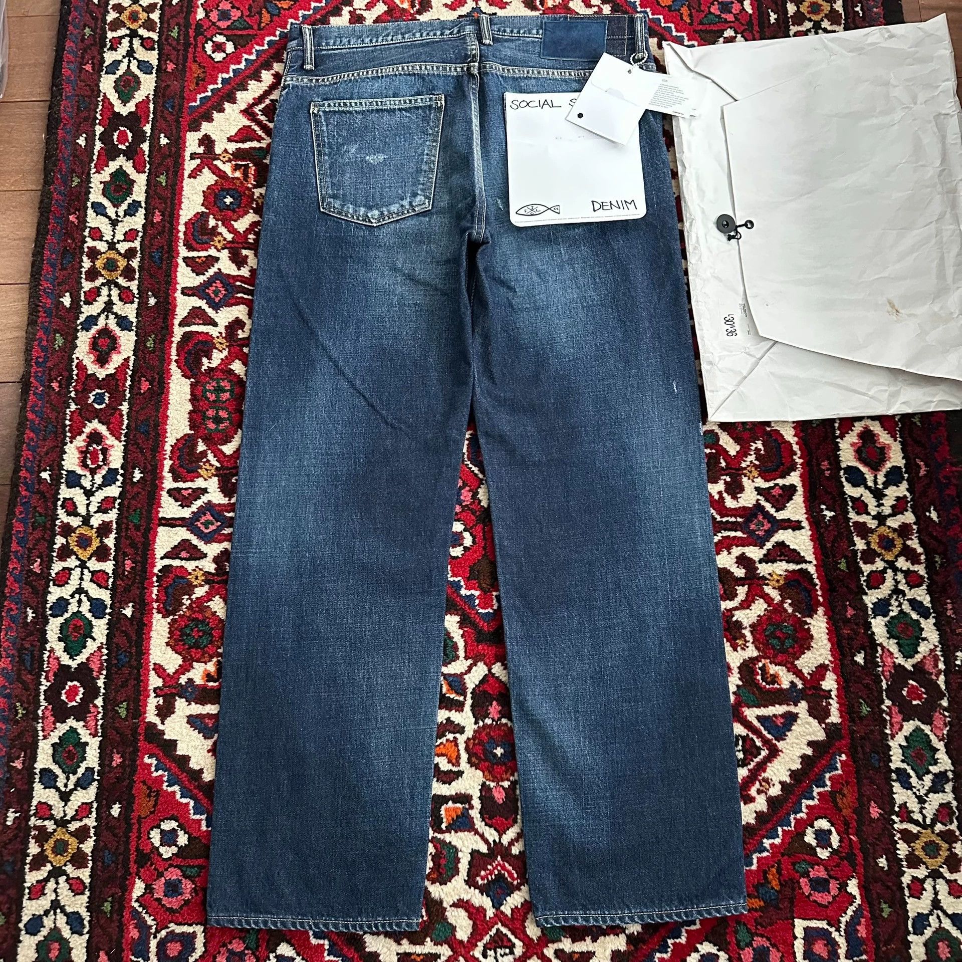 Visvim visvim 21ss aw 18D5 washed denim w36l30 Size US 36 / EU 52 - 5 Thumbnail