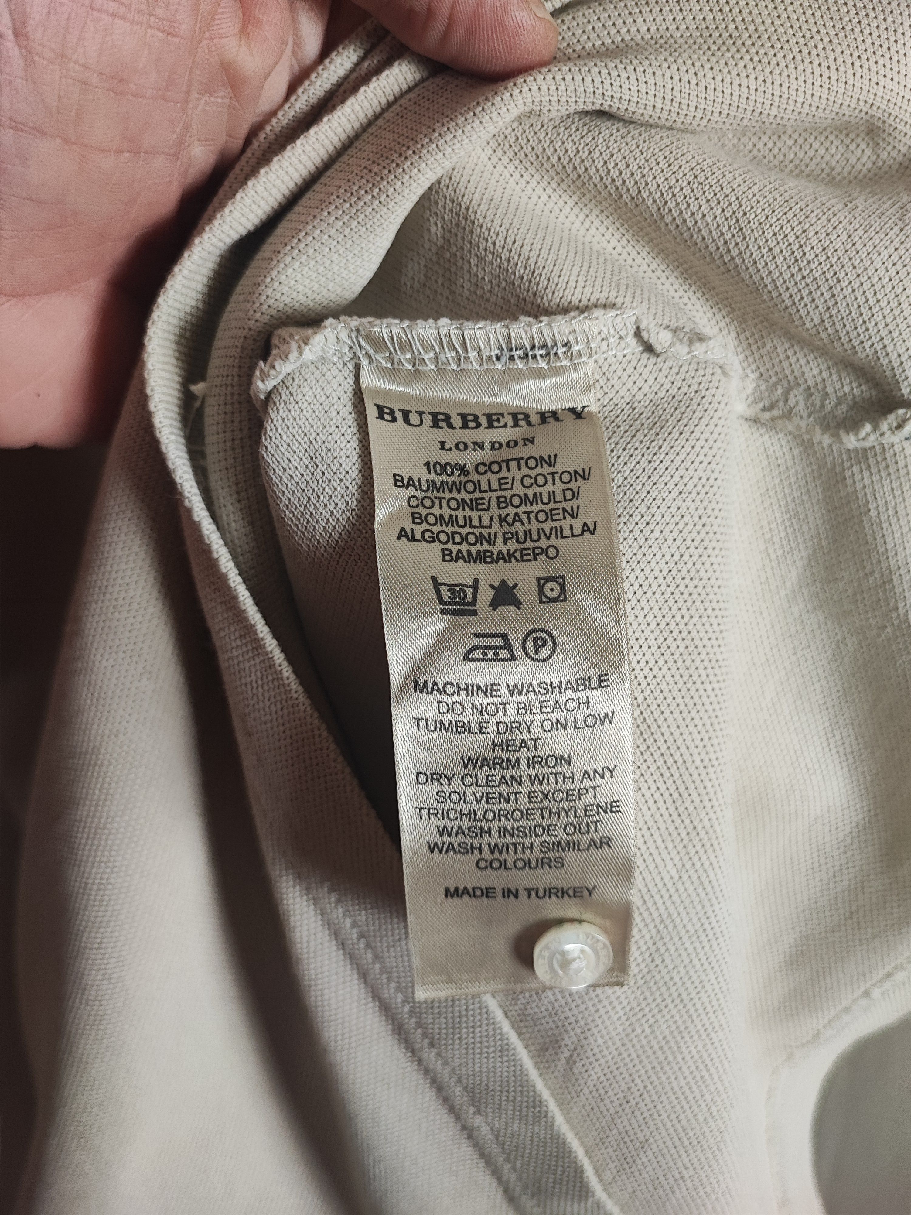 Burberry Burberry Polo S tan Size US S / EU 44-46 / 1 - 7 Thumbnail