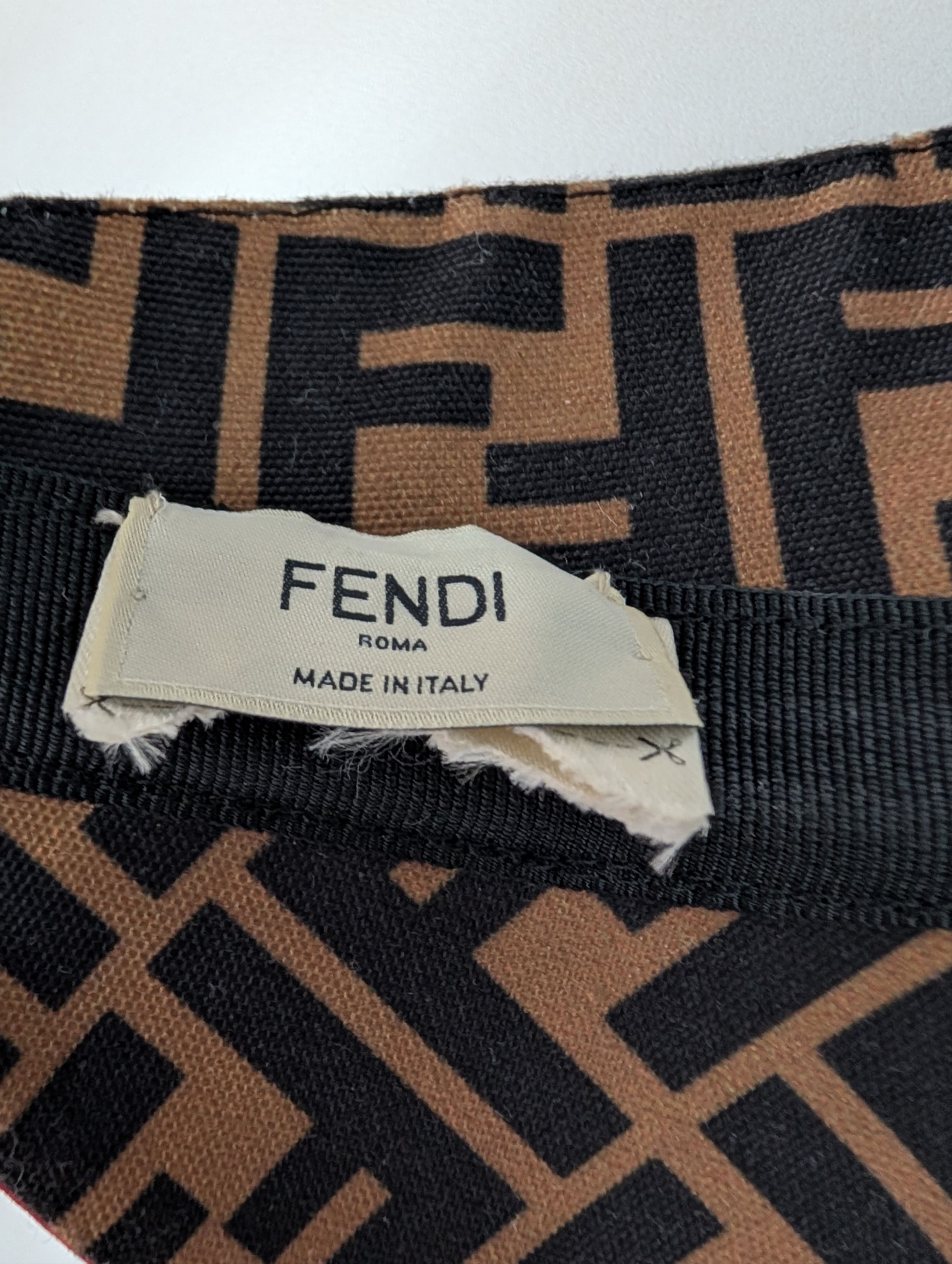 Fendi Fendi FF Logo Visor Size ONE SIZE - 6 Thumbnail
