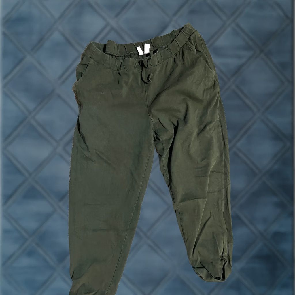 H&M H&M Sweatpants Green Size Medium Tapered Women's Size 32" / US 10 / IT 46 - 1 Thumbnail