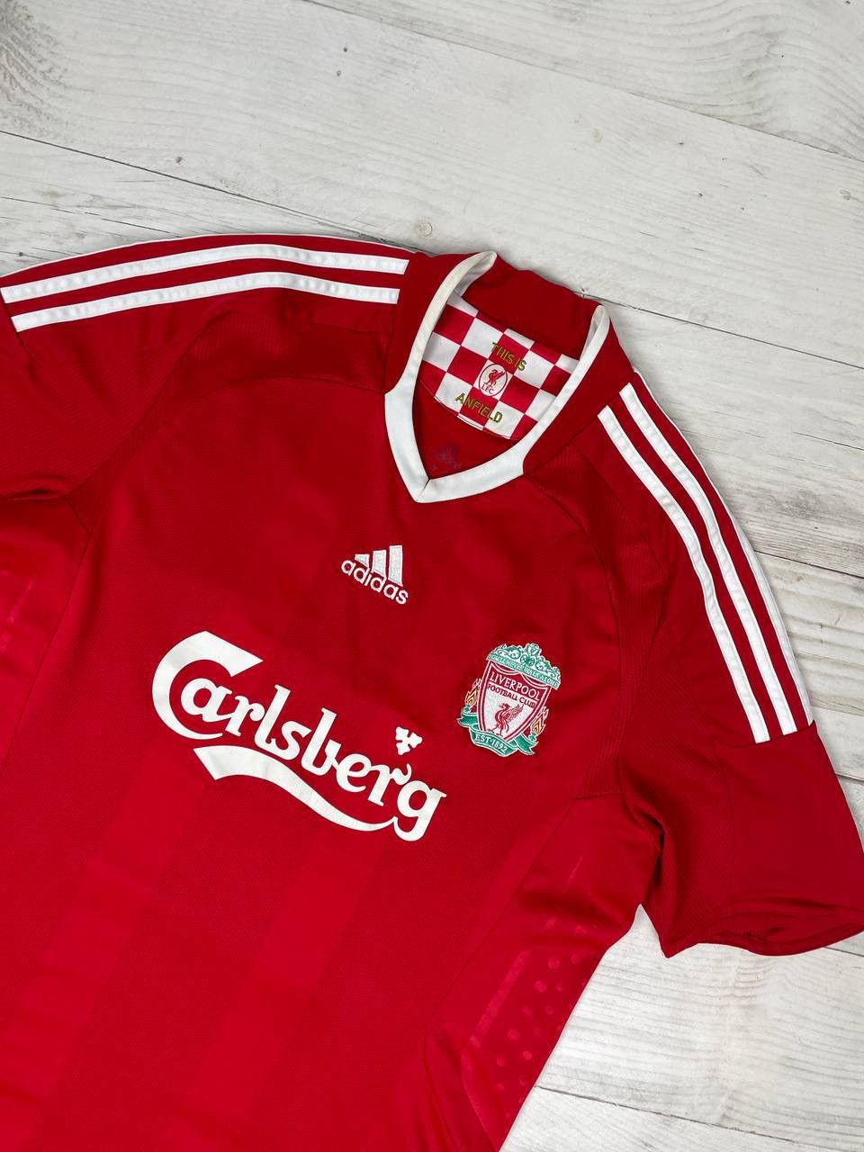 Adidas Adidas Liverpool 2008 2010 Home Shirt Soccer Jerseys Size US M / EU 48-50 / 2 - 3 Thumbnail