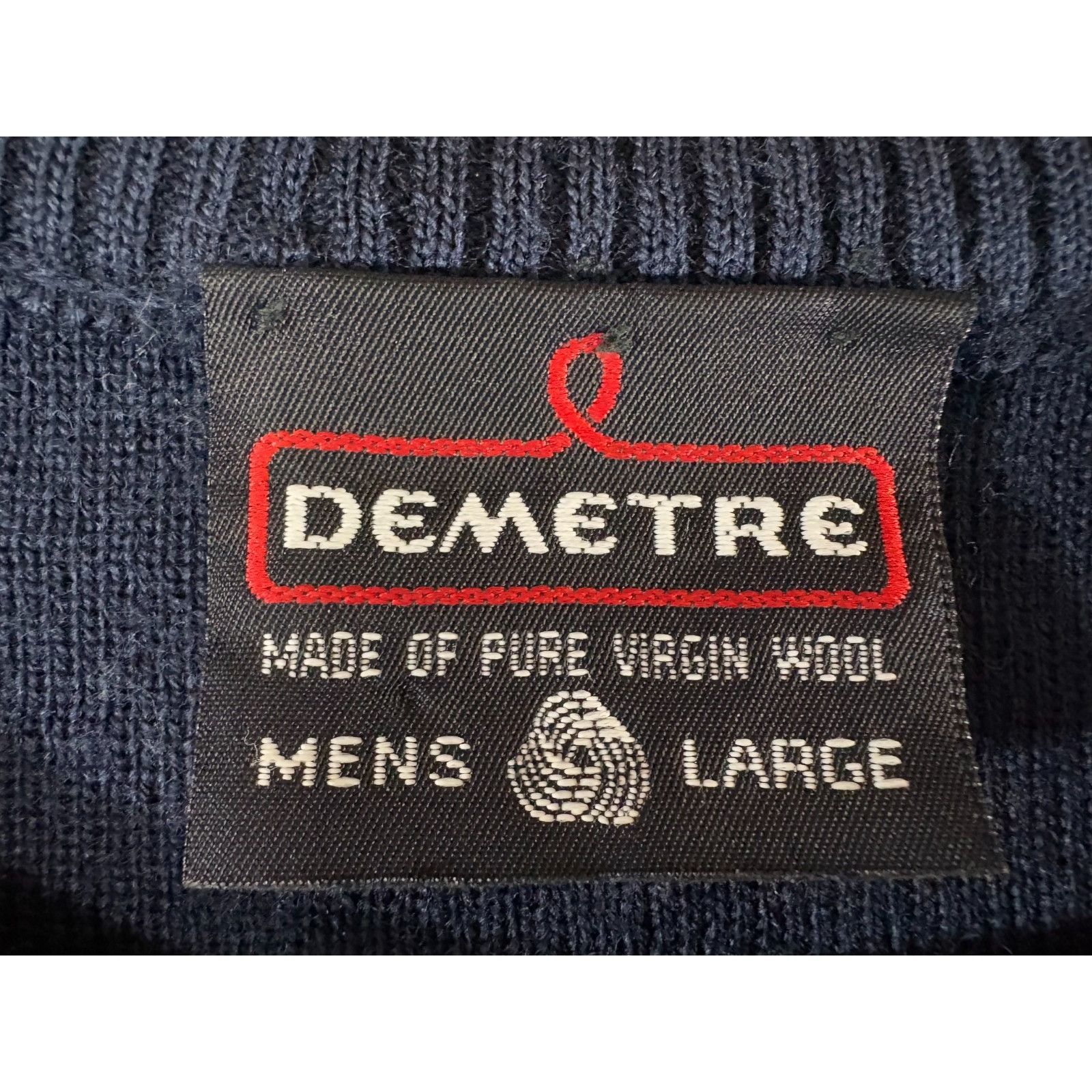 Other Demetre Pure Virgin Wool Colorblock Ski Sweater Sz L color b Size US L / EU 52-54 / 3 - 2 Thumbnail