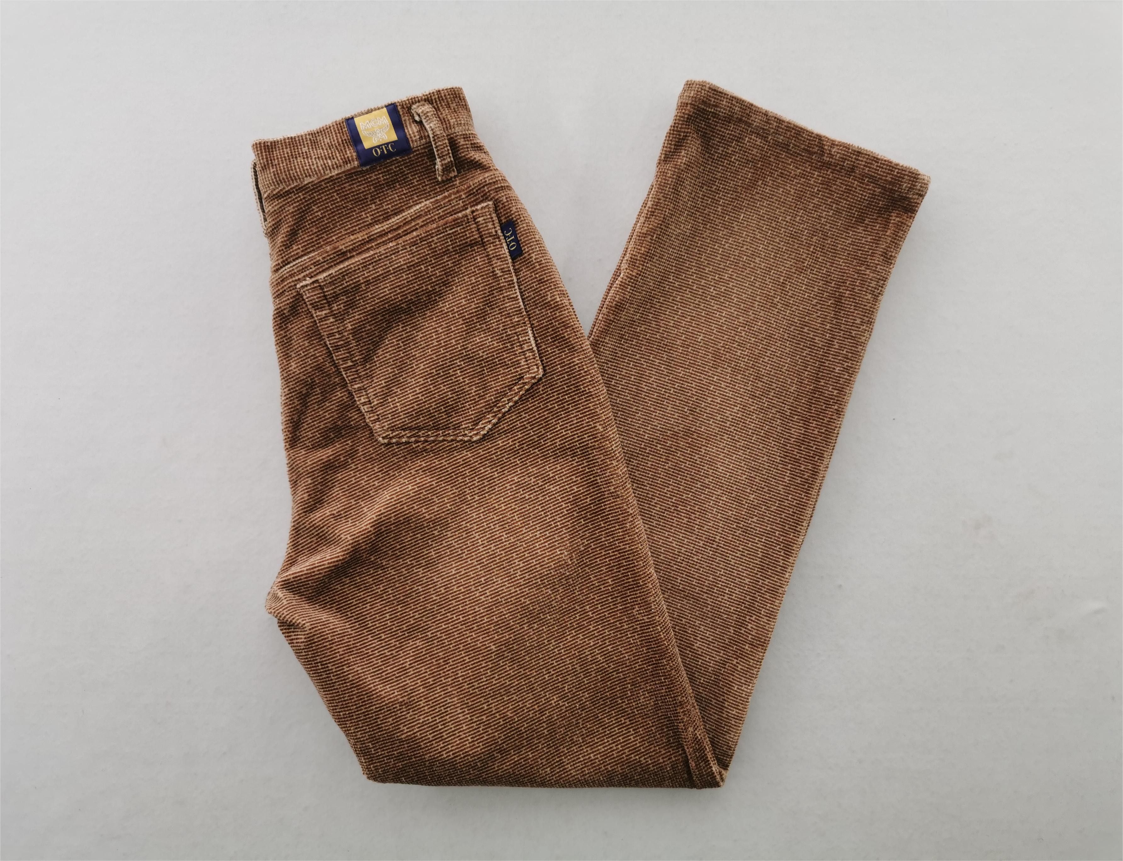 MCM Vintage MCM Trouser Pants Womens Size 27 Size 27" / US 4 / IT 40 - 1 Thumbnail
