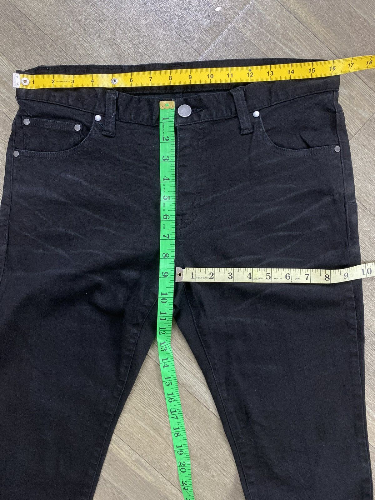 Tornado Mart 2000s Tornado Mart Clawmark Mud Max Lgb Punk Skinny Jeans Size US 31 - 21 Thumbnail