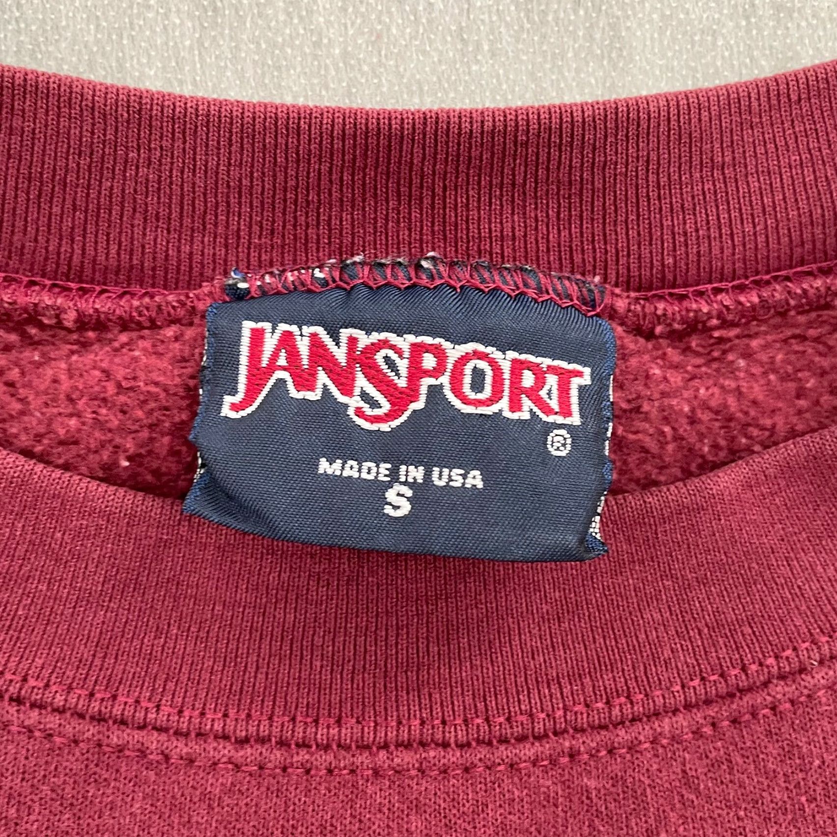 Jansport VINTAGE New Mexico State University Sweater Pullover Adult Small Burgundy Aggies 90s College Men Size US S / EU 44-46 / 1 - 6 Thumbnail
