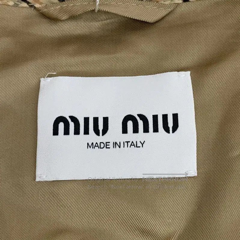 Miu Miu Miu Miu Brown Cotton Women's Jacket . Size XS / US 0-2 / IT 36-38 - 6 Thumbnail
