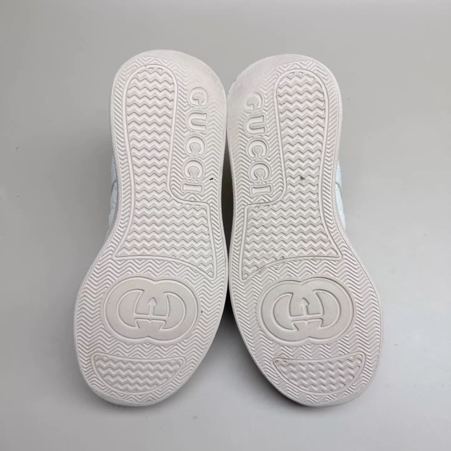 Gucci GUCCI Wmn's Wht/Pnk GG Print Cookies Sneakers 36EU 95mint Size US 5.5 / IT 35.5 - 6 Thumbnail