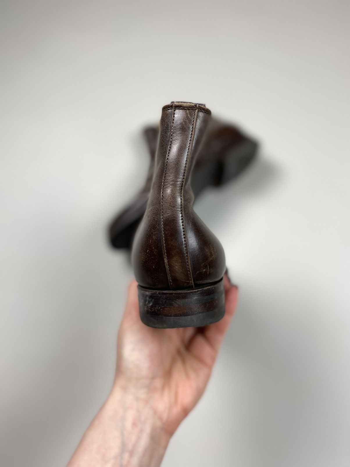 Crockett & Jones Crockett & Jones Gresham ladies leather Chelsea shoes boots Size US 9 / IT 39 - 15 Thumbnail