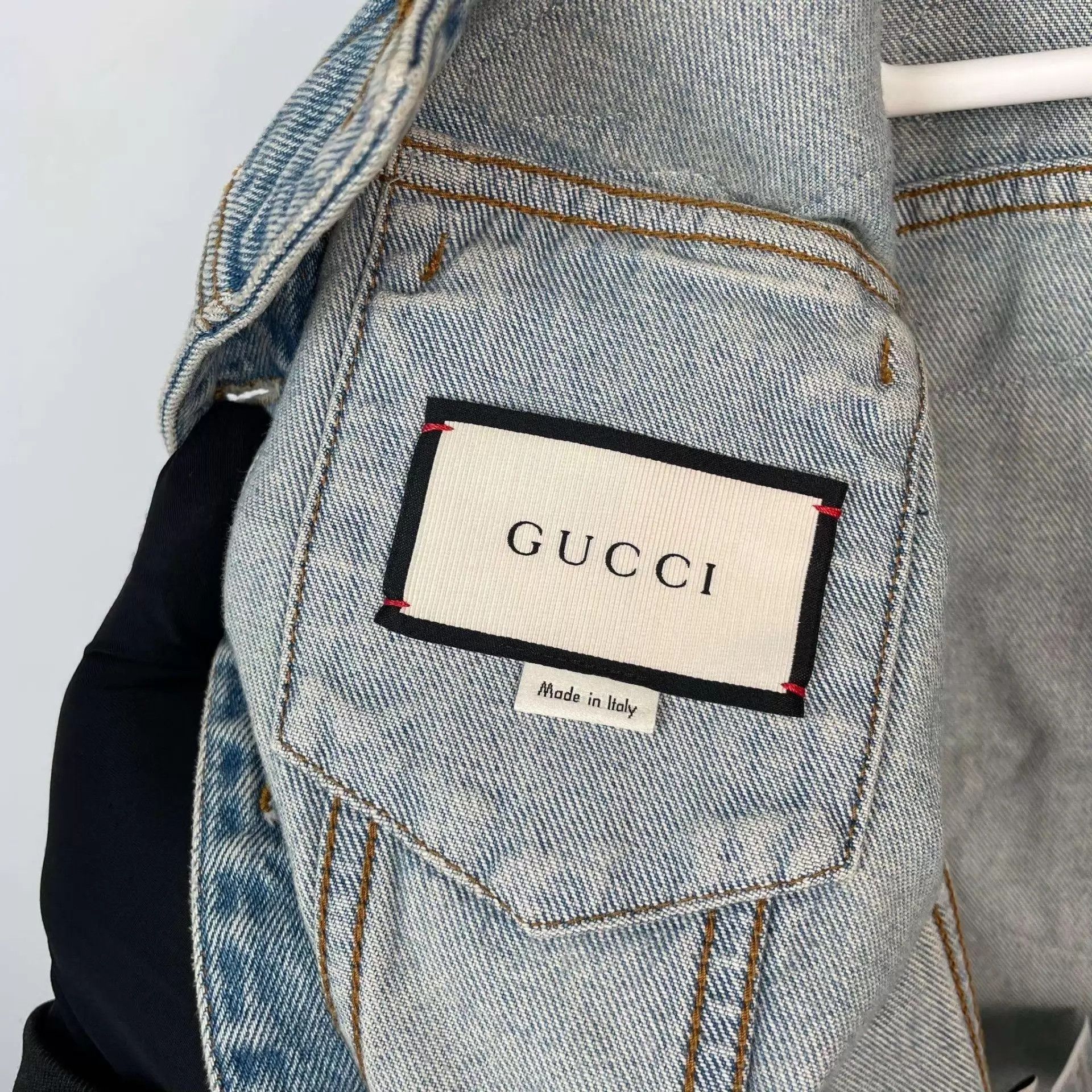 Gucci Gucci Denim Jacket 38 Blue Runway Size XS / US 0-2 / IT 36-38 - 5 Thumbnail