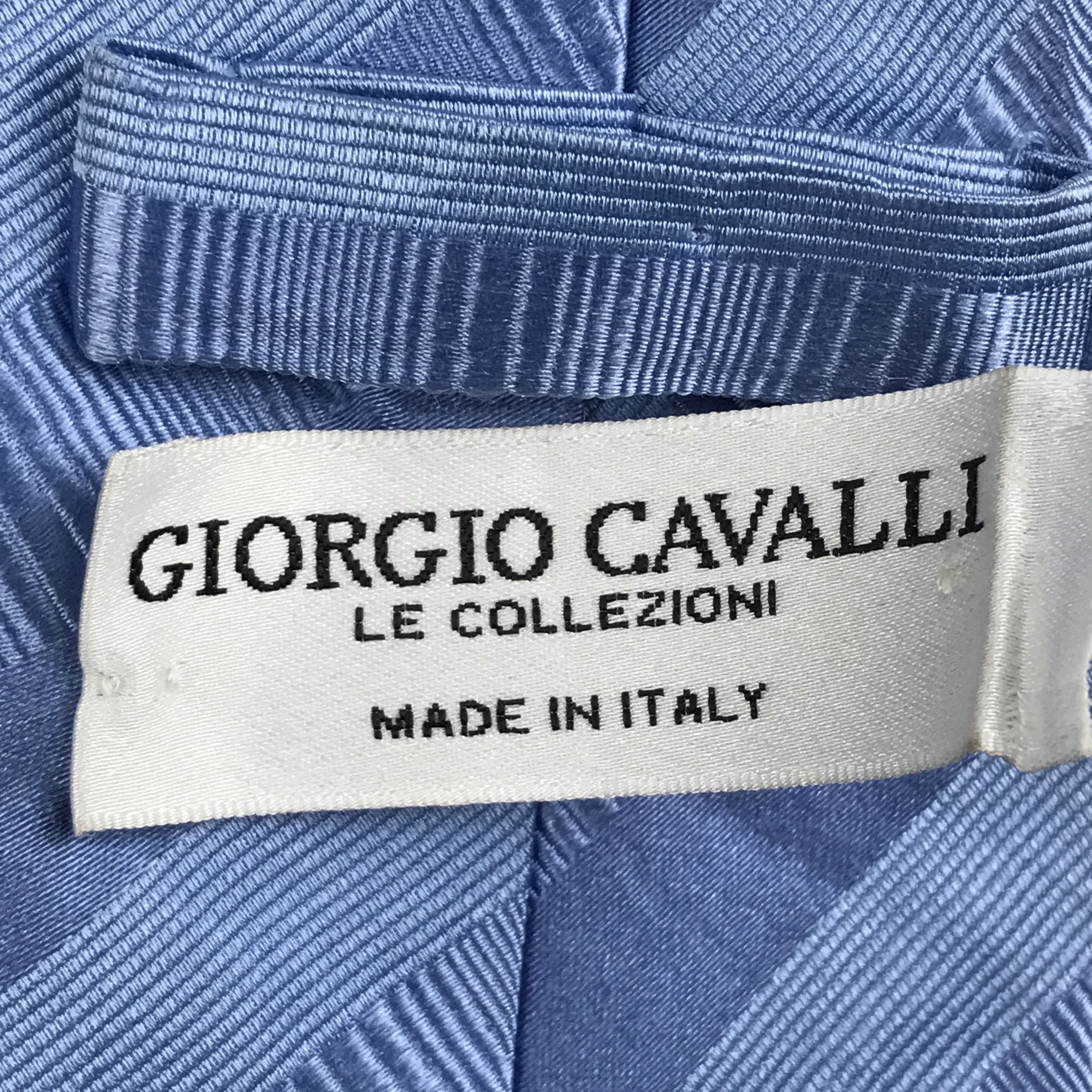 Vintage Vintage Giorgio Cavalli Silk Necktie Size ONE SIZE - 8 Thumbnail