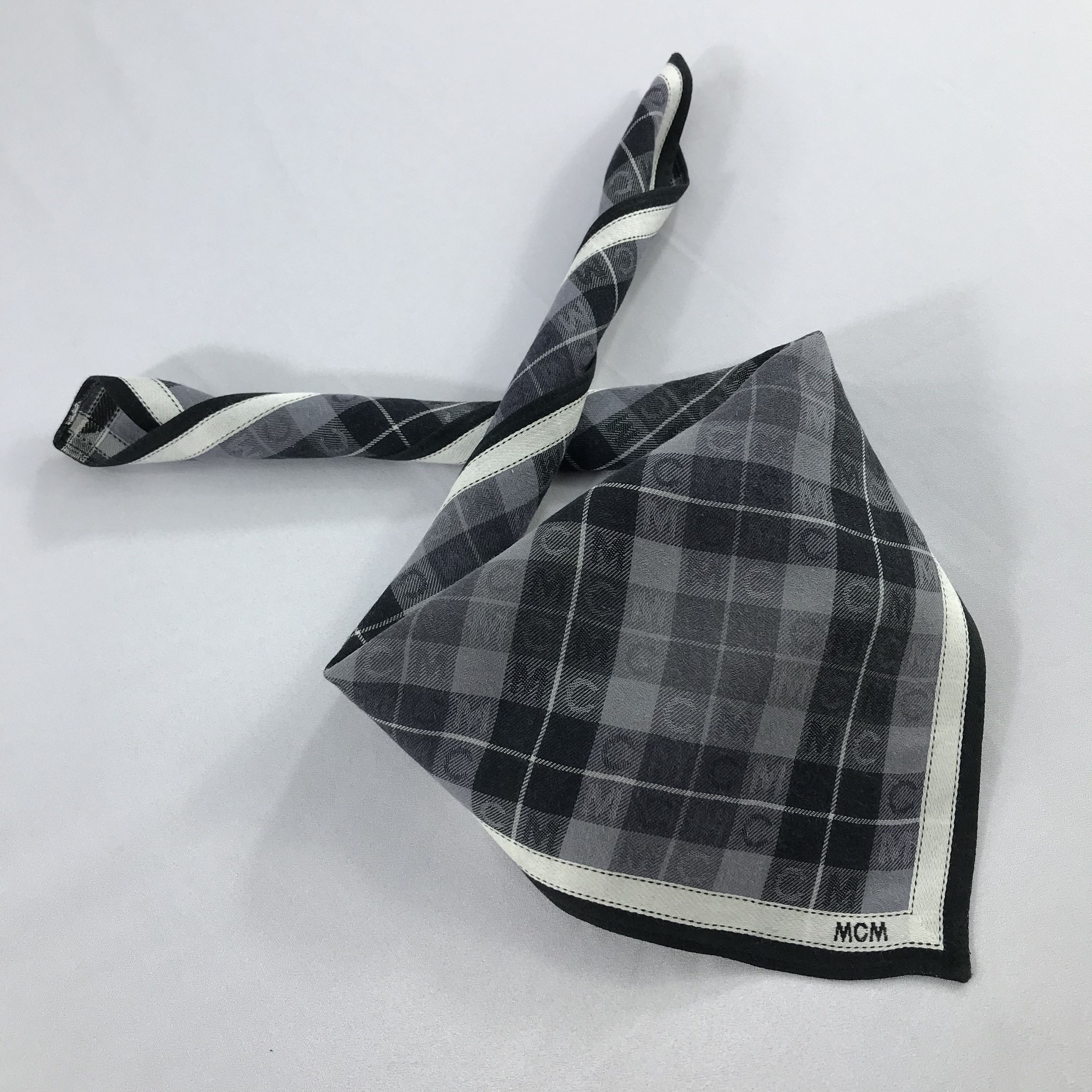MCM MCM Bandana / Handkerchief / Neckerchief - S2197 Size ONE SIZE - 4 Thumbnail
