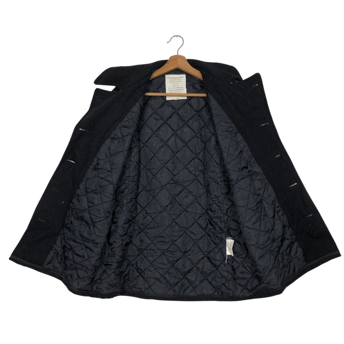 Vintage 🔥VINTAGE WORKER DUFFLE WOOL JACKET PEACOAT ISSEY MIYAKE Size US L / EU 52-54 / 3 - 15 Thumbnail