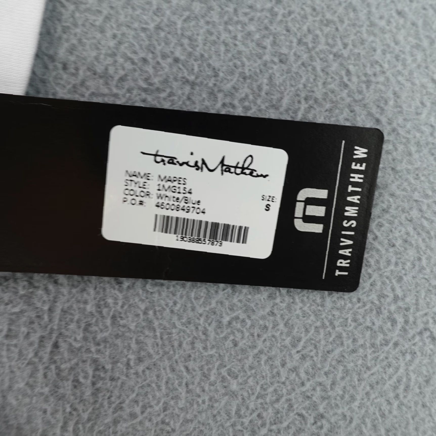 TravisMathew Travis Mathew Shirt Mens Small White Golf Cart Mapes Tee NEW Size US S / EU 44-46 / 1 - 4 Thumbnail