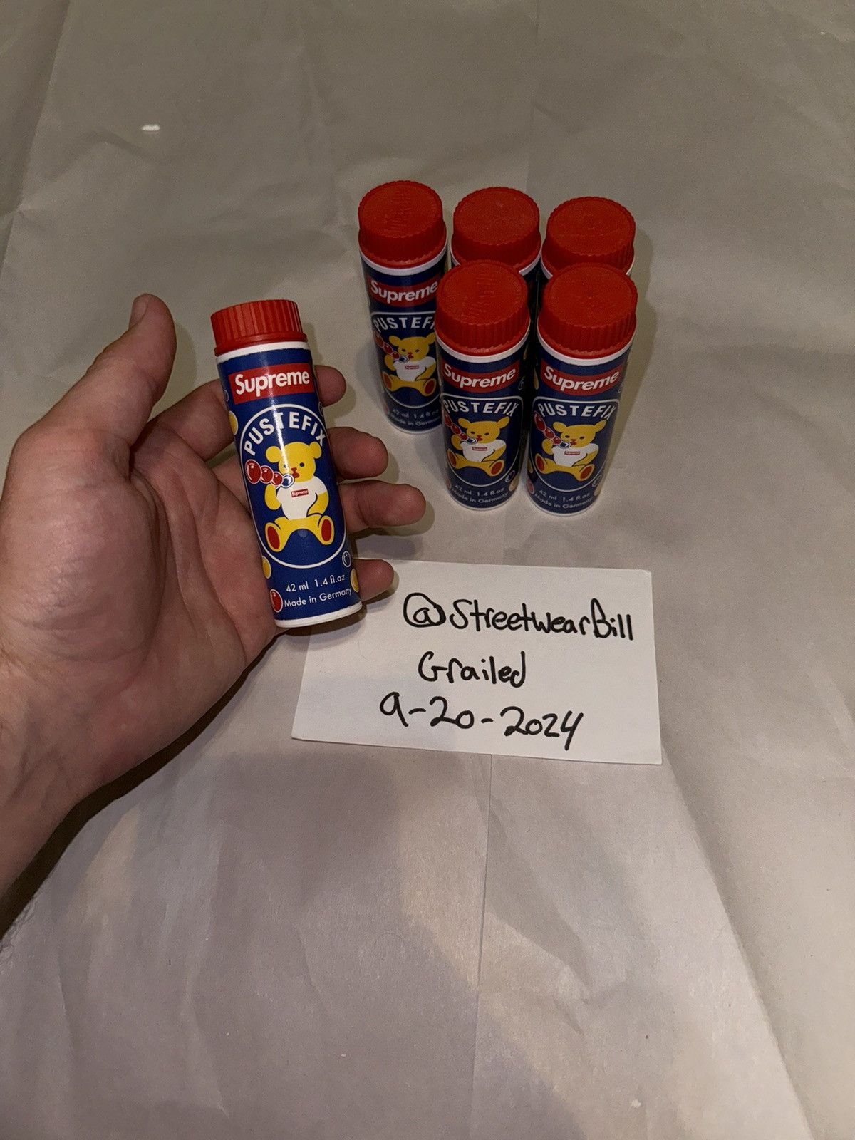 Supreme Supreme/Pustefix bubbles bundle Size ONE SIZE - 3 Thumbnail