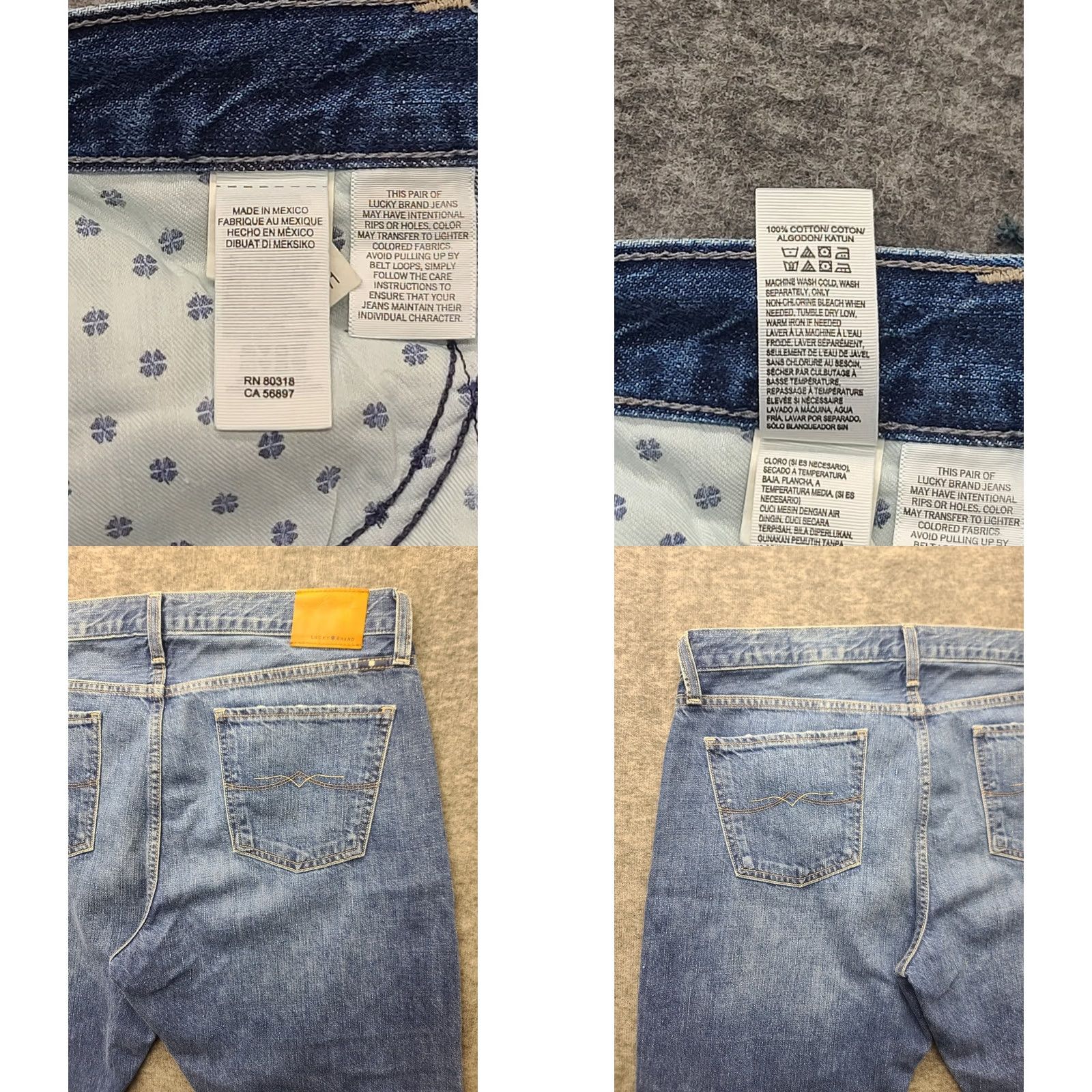 Lucky Brand Lucky Brand Jeans Womens 10x25 Sienna Slim Fit Boyfriend High Rise Cuffed Denim Blue 5-Pocket Slim Girls Or Womens Jeans Size 32" / US 10 / IT 46 - 9 Thumbnail