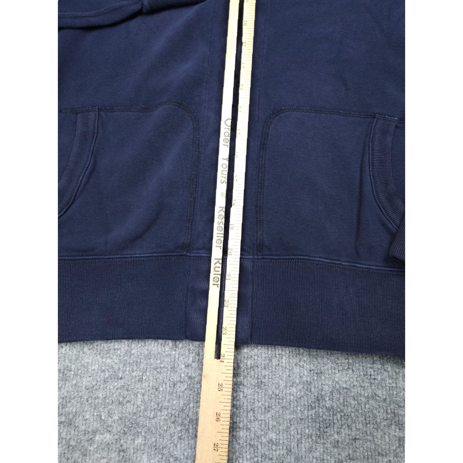 Polo Ralph Lauren VINTAGE Polo Ralph Lauren Full Zip Hoodie Mens Medium Blue Faded Size US M / EU 48-50 / 2 - 7 Thumbnail