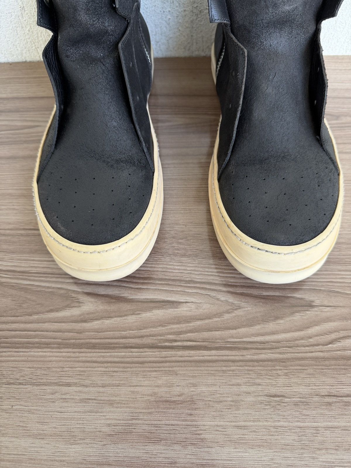 Rick Owens E15🕷️ Blistered leather island dunks Size US 10.5 / EU 43-44 - 7 Thumbnail
