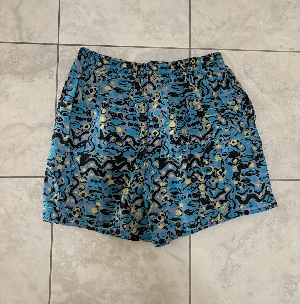 Nike Rare Vintage 90s Nike Starry Night Abstract Geometric Art Size US 30 / EU 46 - 9 Thumbnail