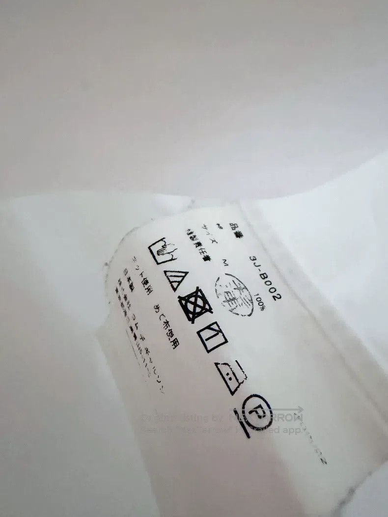 Comme des Garcons Comme Des Garcons White Shirt Women's Long Sleeve Size M / US 6-8 / IT 42-44 - 5 Thumbnail