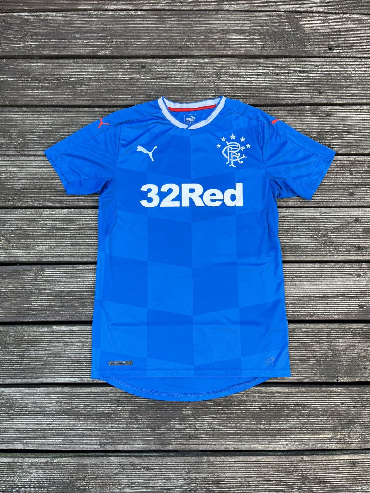 Puma Puma Rangers Glasgow 32 Red Soccer Scottish Football Jersey Size US M / EU 48-50 / 2 - 1 Thumbnail