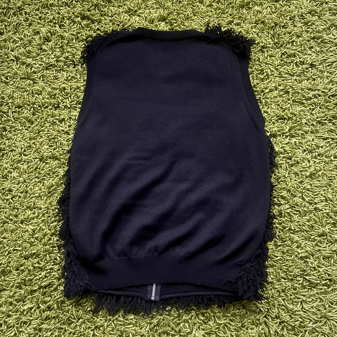 Comme des Garcons Homme Plus FW2002 Shaggy Knit Gilet Vest Size US M / EU 48-50 / 2 - 4 Thumbnail