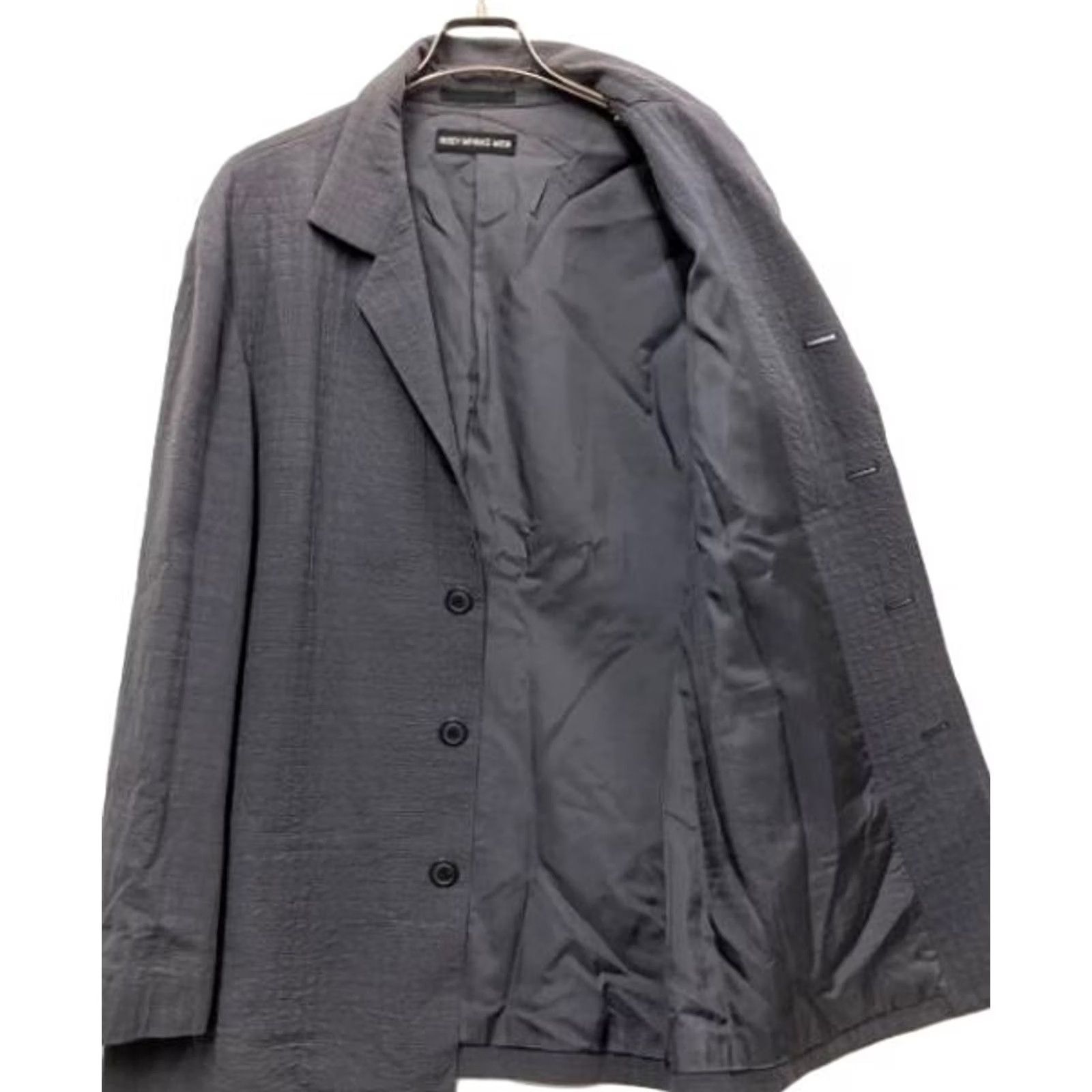 Issey Miyake ISSEY MIYAKE JACKET MEN SIZE L GRAY COTTON LONG SLEEVE USED Size US L / EU 52-54 / 3 - 3 Thumbnail