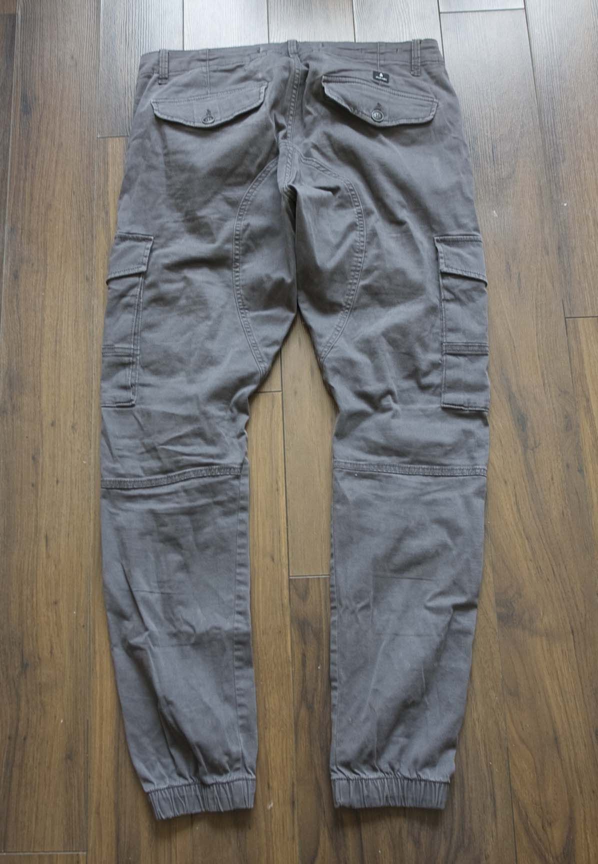 Jack & Jones JACK & JONES Pants Cargo Tapered / Paul Size 32x28 Gray Size US 32 / EU 48 - 2 Thumbnail
