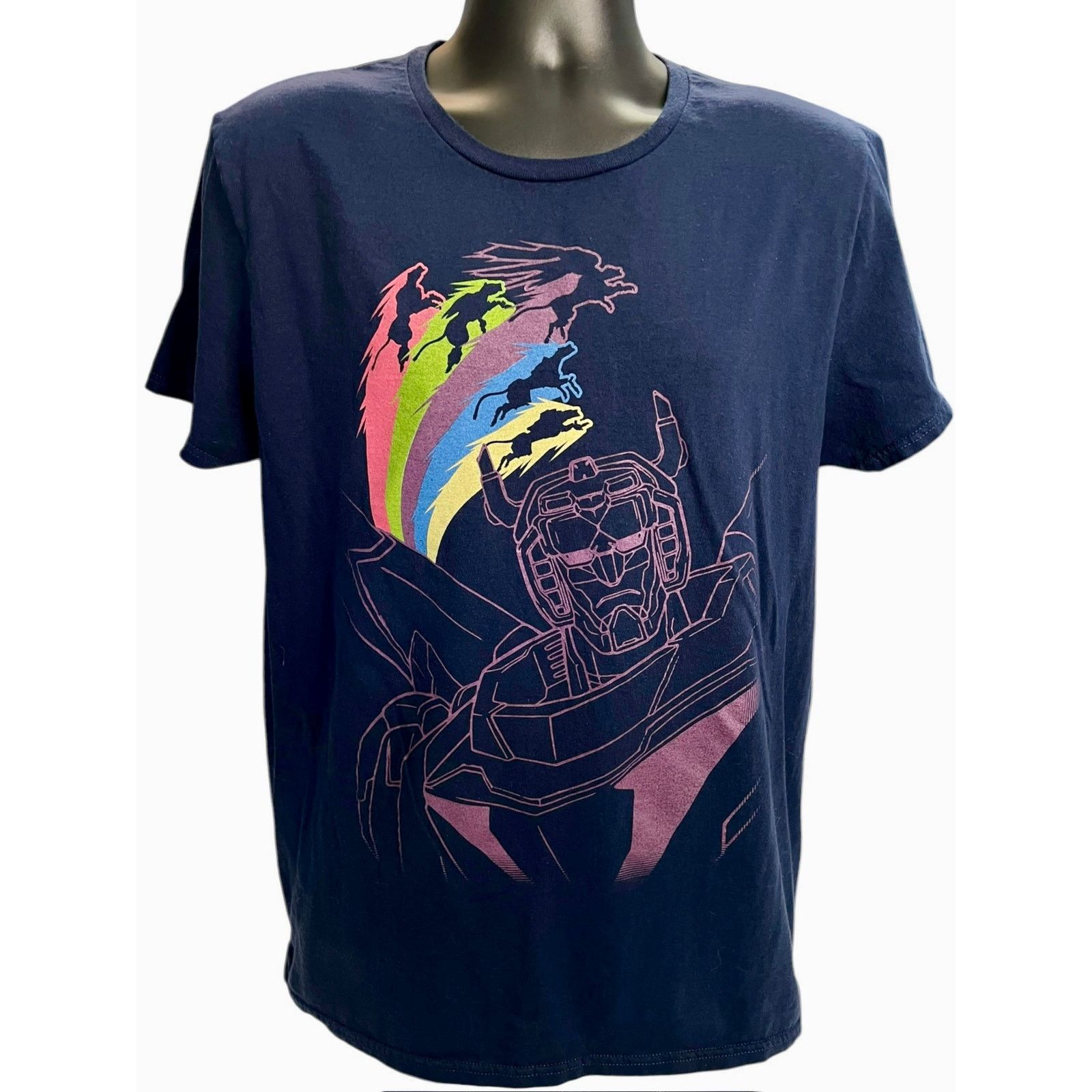 Other Voltron Legendary Defender T-Shirt Large Navy Blue 2018 Size US L / EU 52-54 / 3 - 1 Thumbnail