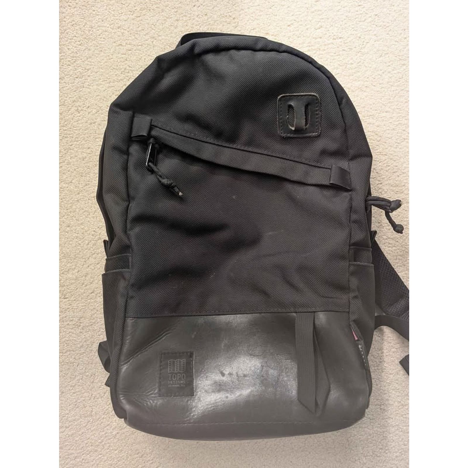 Topo Designs Topo Designs - Day pack 2017 - Ballistic Black + Black Size ONE SIZE - 1 Thumbnail